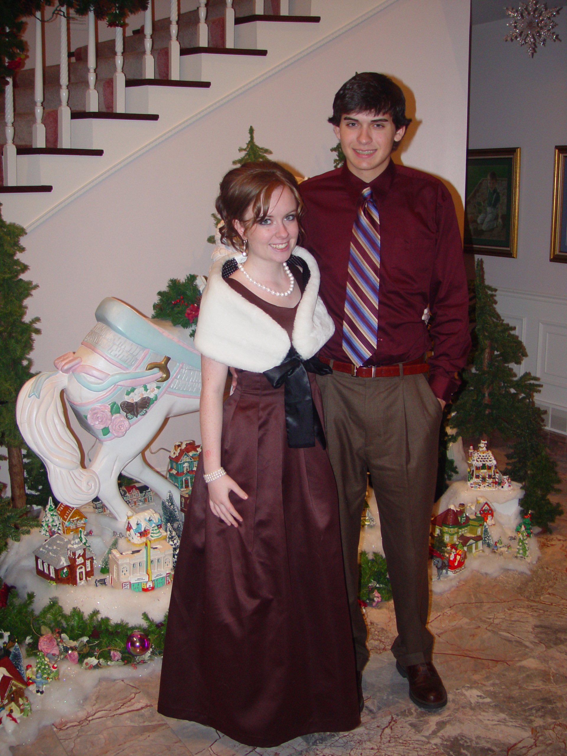Christmas 2006 (USU vs. BYU, Israelsen Christmas Party, Falslev Christmas Party, Santa)