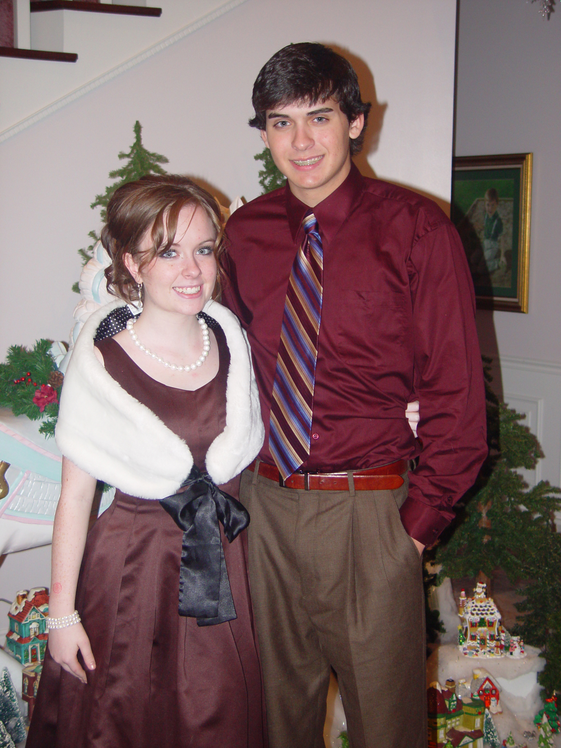 Christmas 2006 (USU vs. BYU, Israelsen Christmas Party, Falslev Christmas Party, Santa)