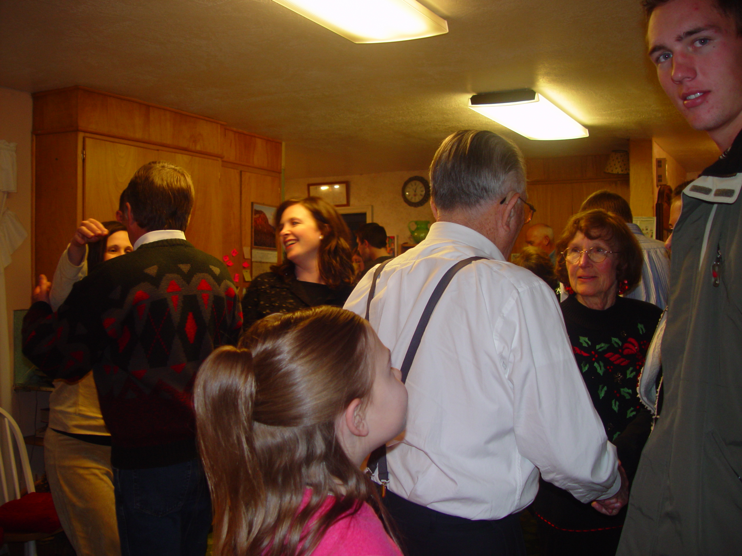 Christmas 2006 (USU vs. BYU, Israelsen Christmas Party, Falslev Christmas Party, Santa)