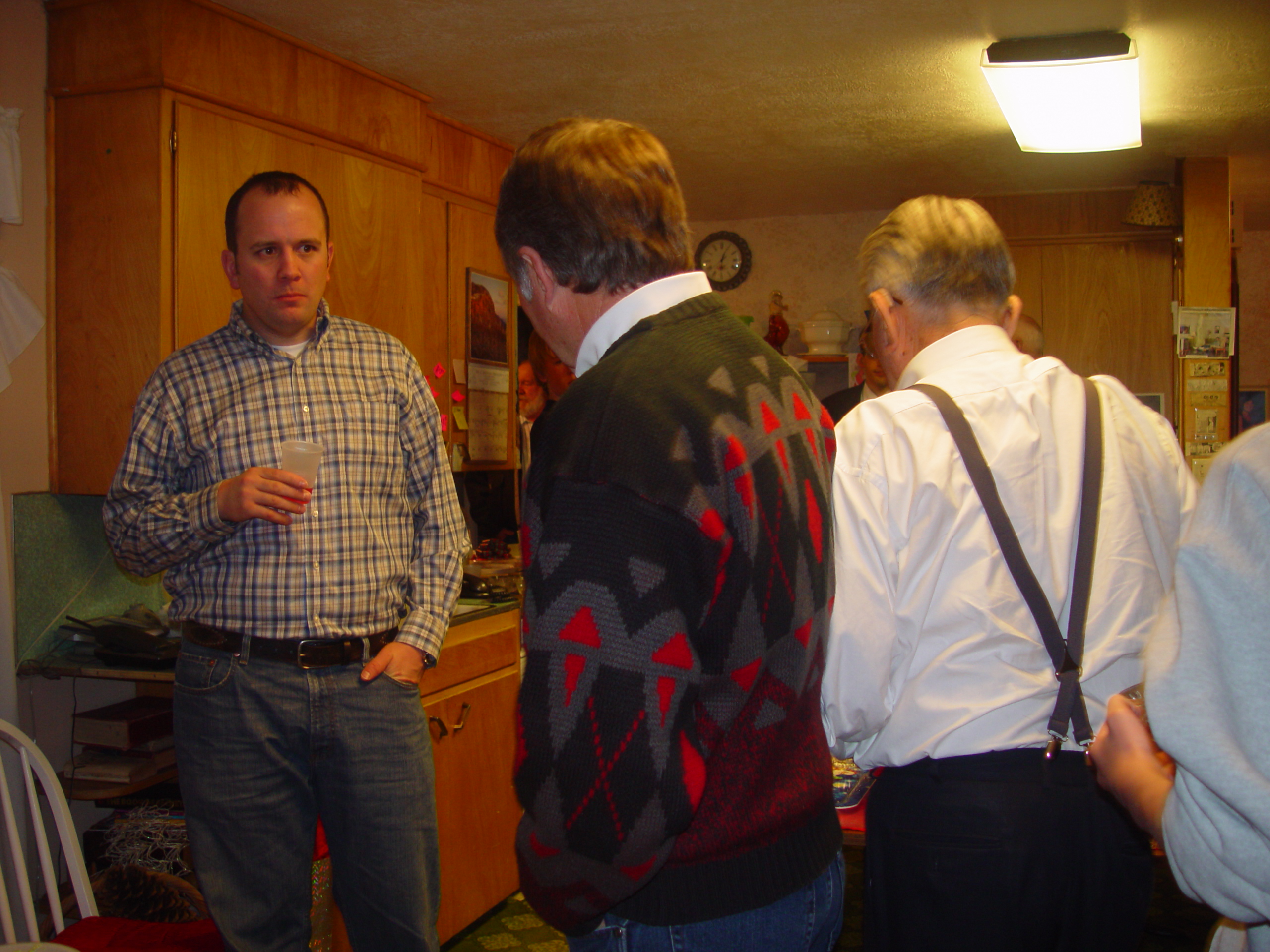 Christmas 2006 (USU vs. BYU, Israelsen Christmas Party, Falslev Christmas Party, Santa)