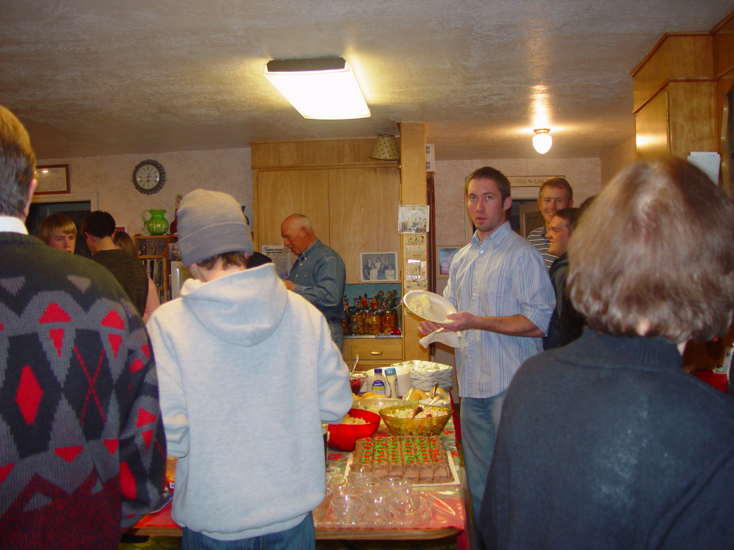 Christmas 2006 (USU vs. BYU, Israelsen Christmas Party, Falslev Christmas Party, Santa)