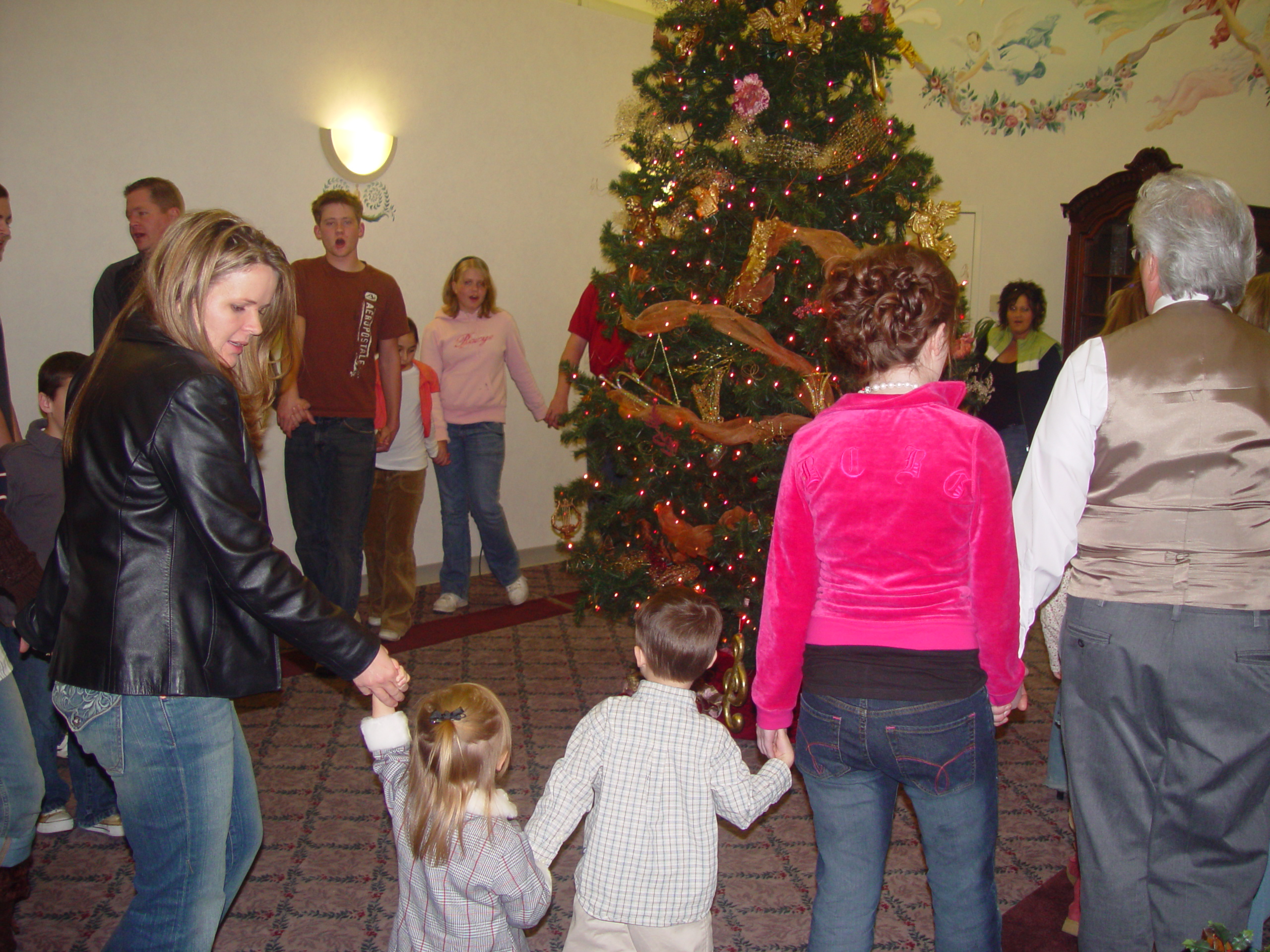 Christmas 2006 (USU vs. BYU, Israelsen Christmas Party, Falslev Christmas Party, Santa)