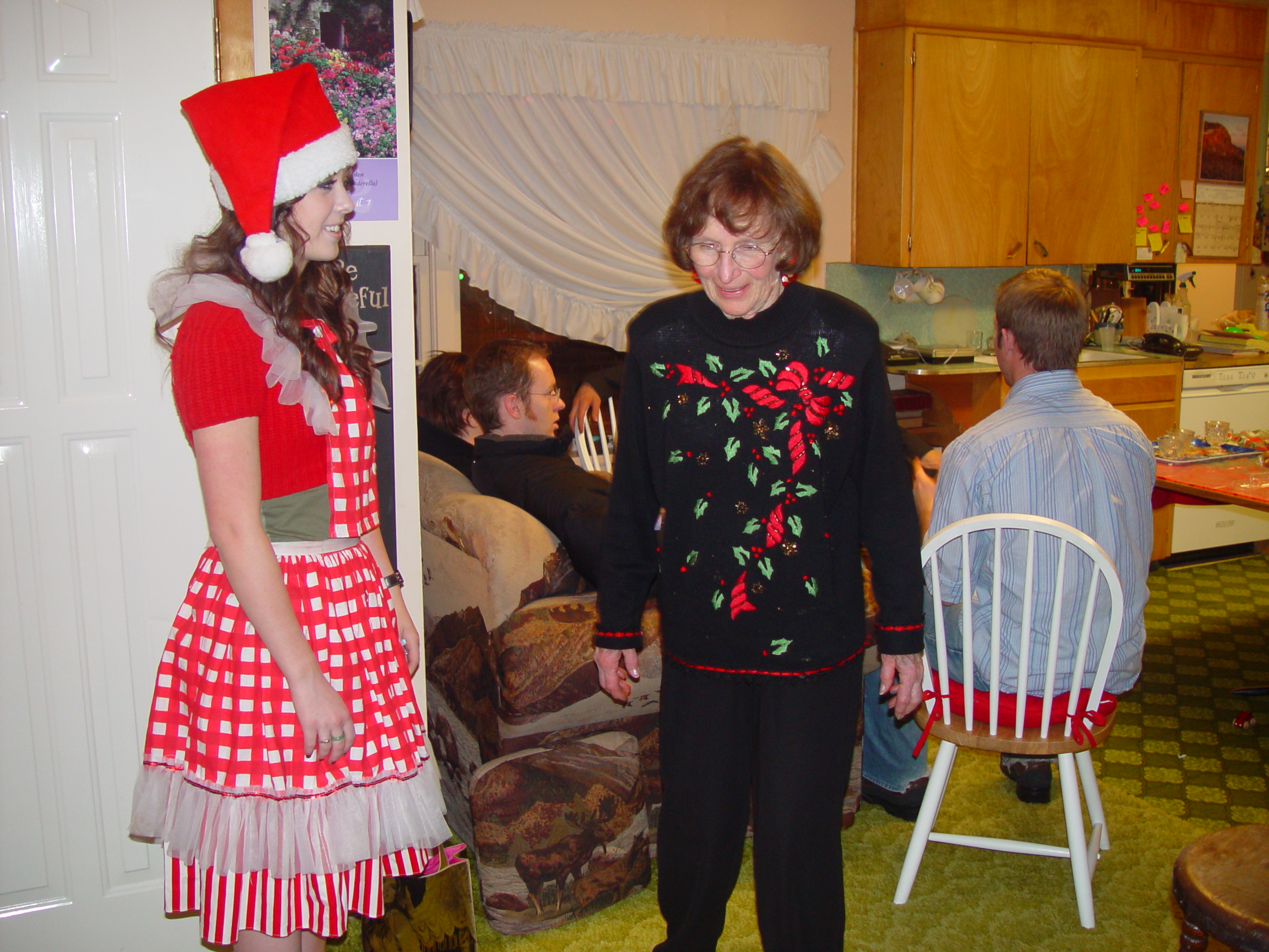 Christmas 2006 (USU vs. BYU, Israelsen Christmas Party, Falslev Christmas Party, Santa)