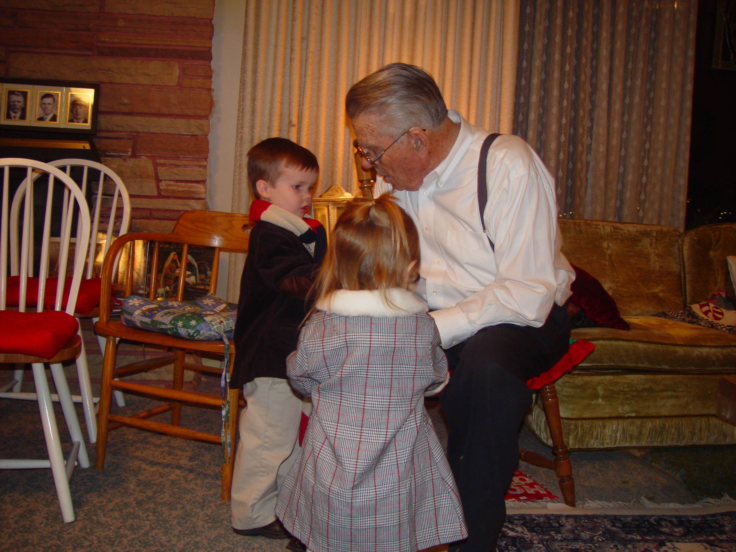 Christmas 2006 (USU vs. BYU, Israelsen Christmas Party, Falslev Christmas Party, Santa)