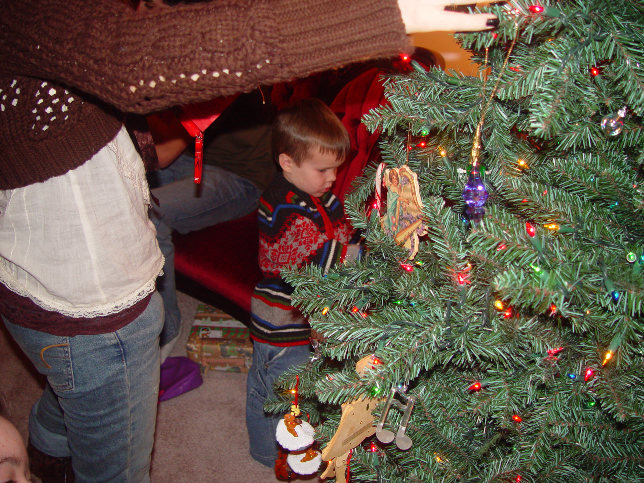 Christmas 2006 (USU vs. BYU, Israelsen Christmas Party, Falslev Christmas Party, Santa)