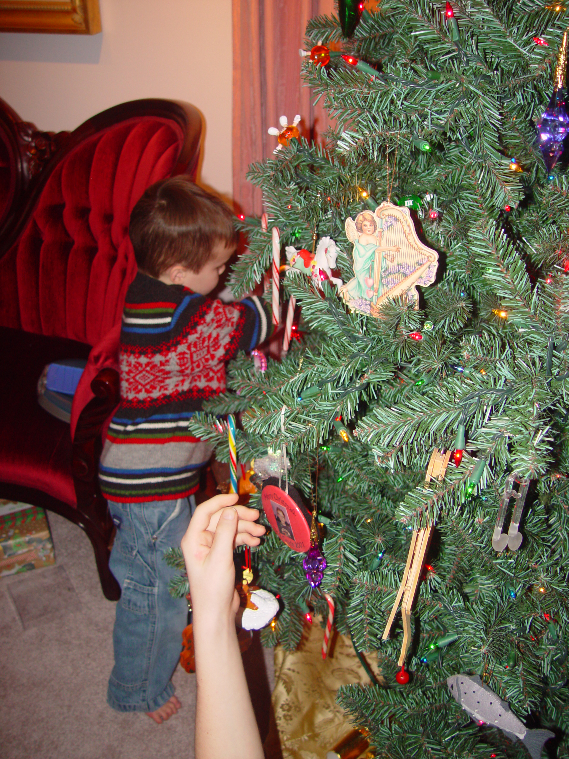 Christmas 2006 (USU vs. BYU, Israelsen Christmas Party, Falslev Christmas Party, Santa)