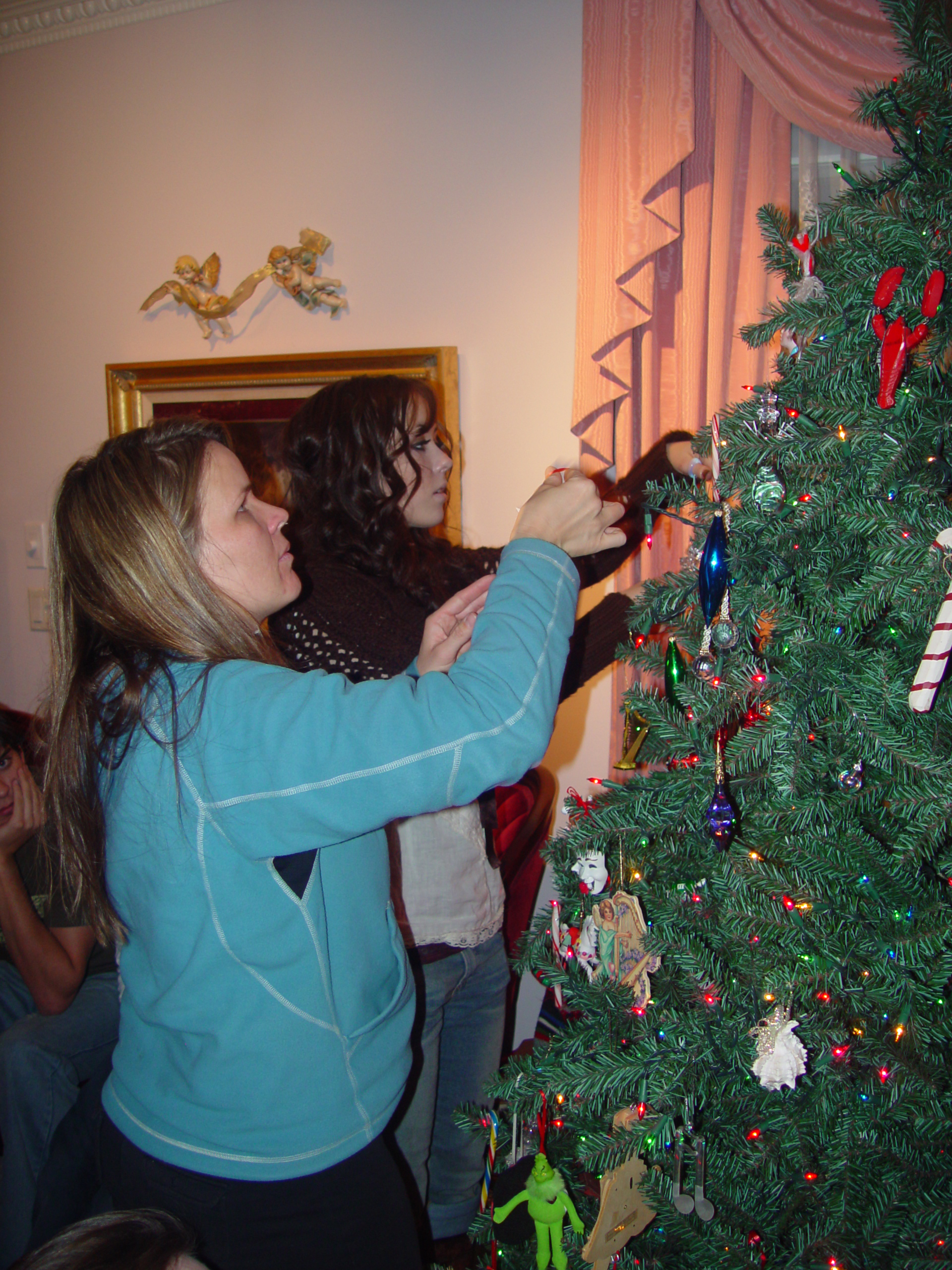 Christmas 2006 (USU vs. BYU, Israelsen Christmas Party, Falslev Christmas Party, Santa)