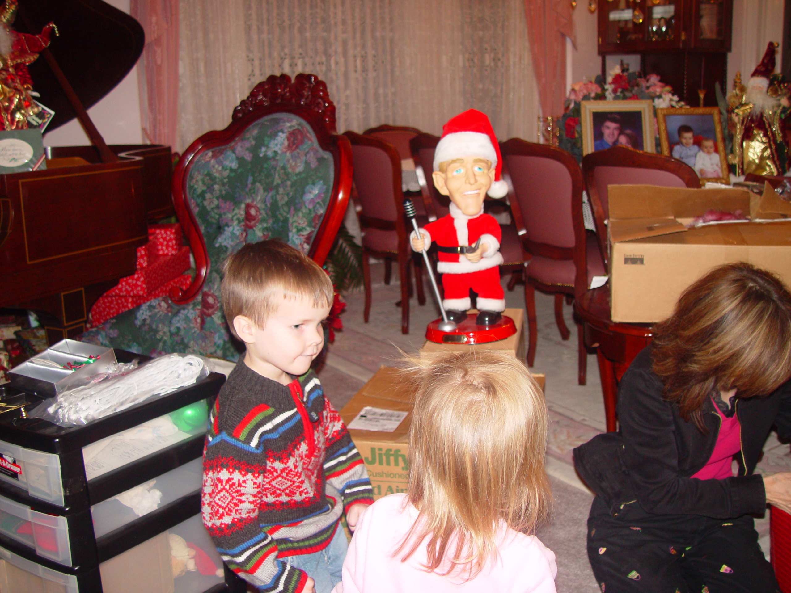 Christmas 2006 (USU vs. BYU, Israelsen Christmas Party, Falslev Christmas Party, Santa)