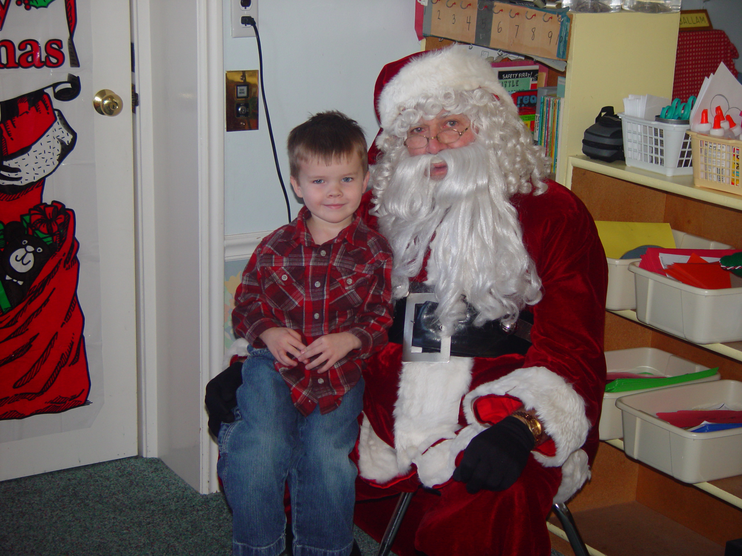 Christmas 2006 (USU vs. BYU, Israelsen Christmas Party, Falslev Christmas Party, Santa)