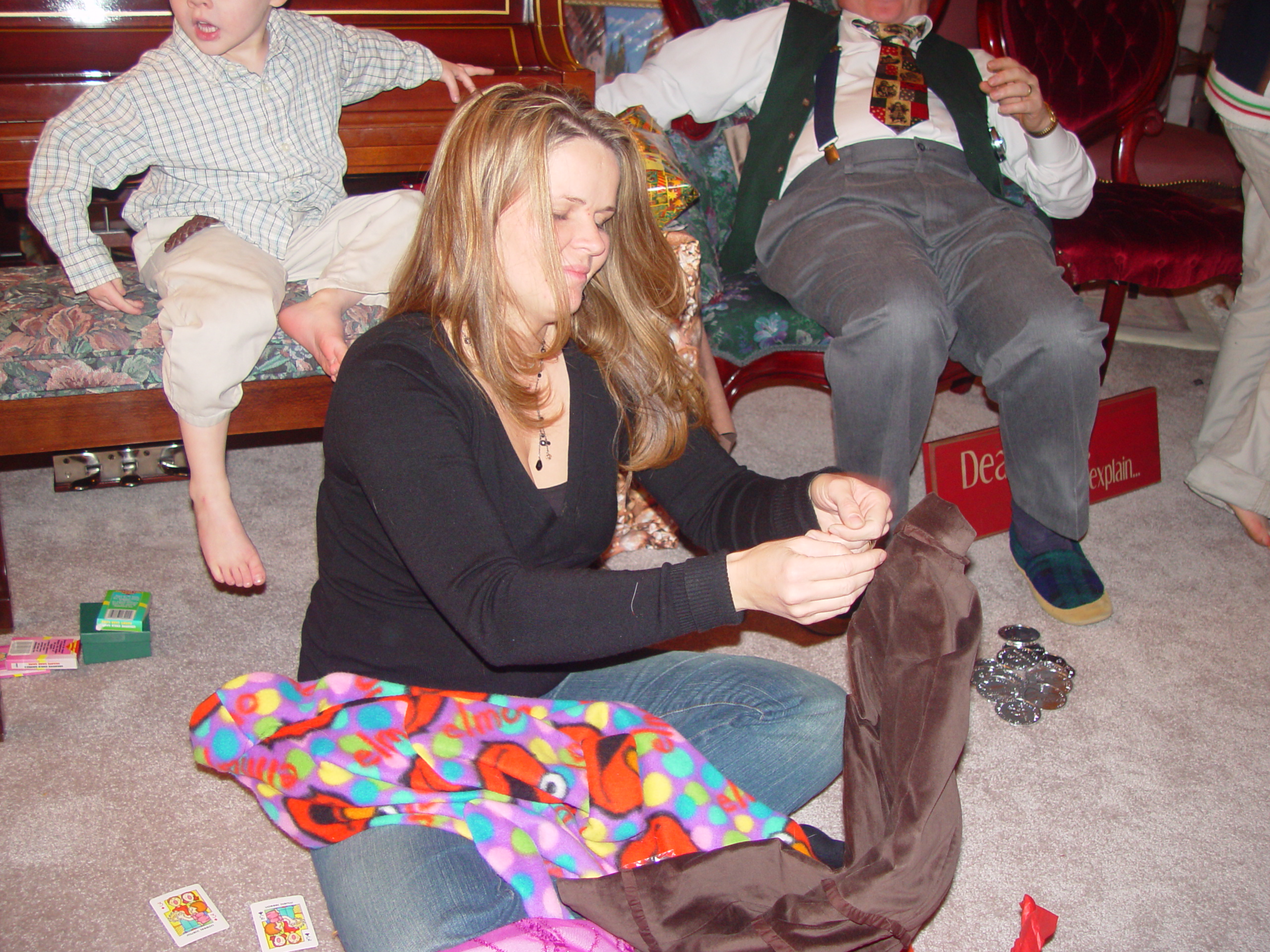 Christmas 2006 (Christmas Eve, Christmas Day, Grandma Ballam's Christmas Party, Utah Jazz Game, Sunshine Terrace)