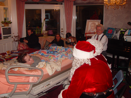 Christmas 2006 (USU vs. BYU, Israelsen Christmas Party, Falslev Christmas Party, Santa)