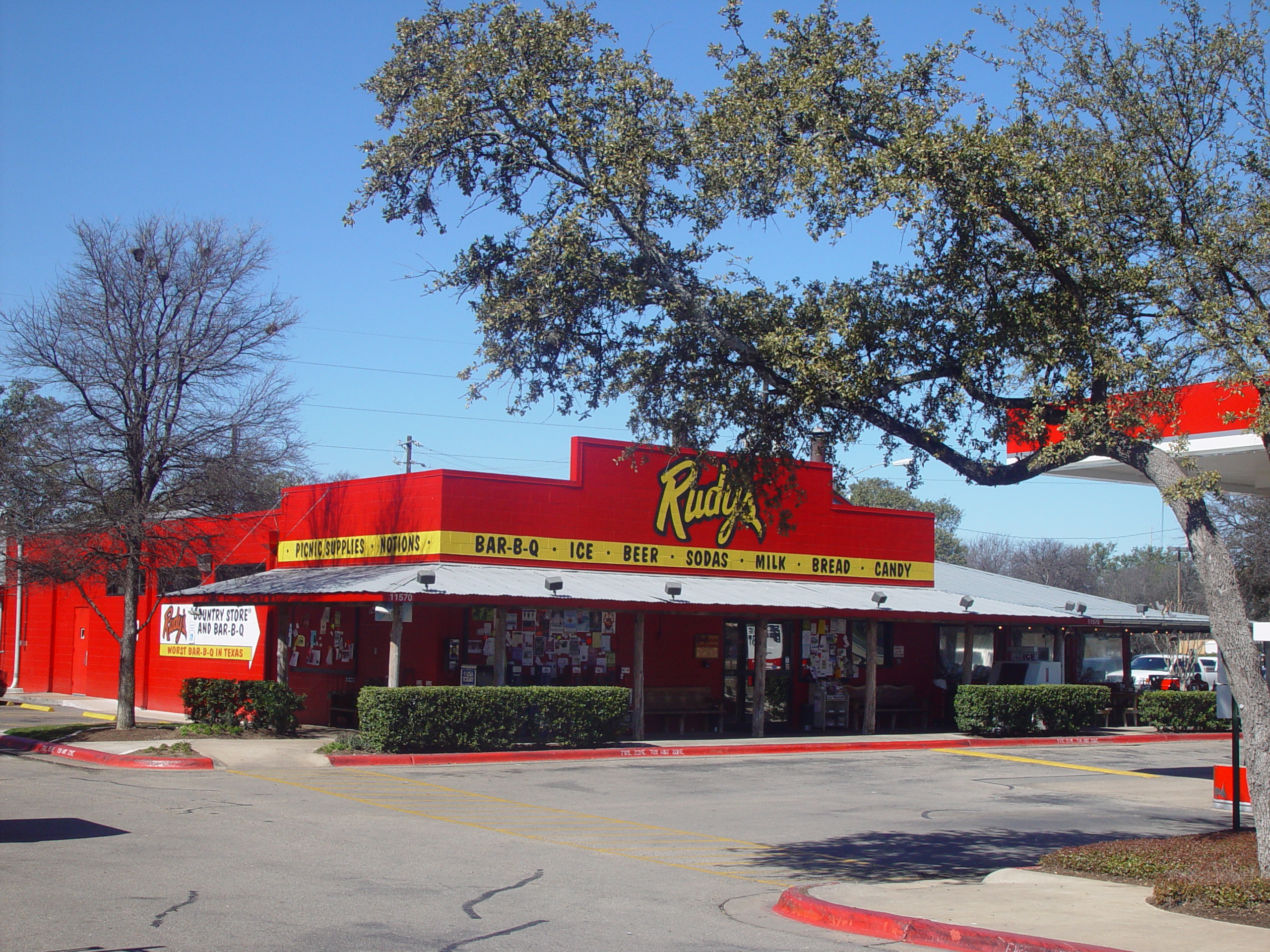 Gladys Hardy and Rudy's BBQ