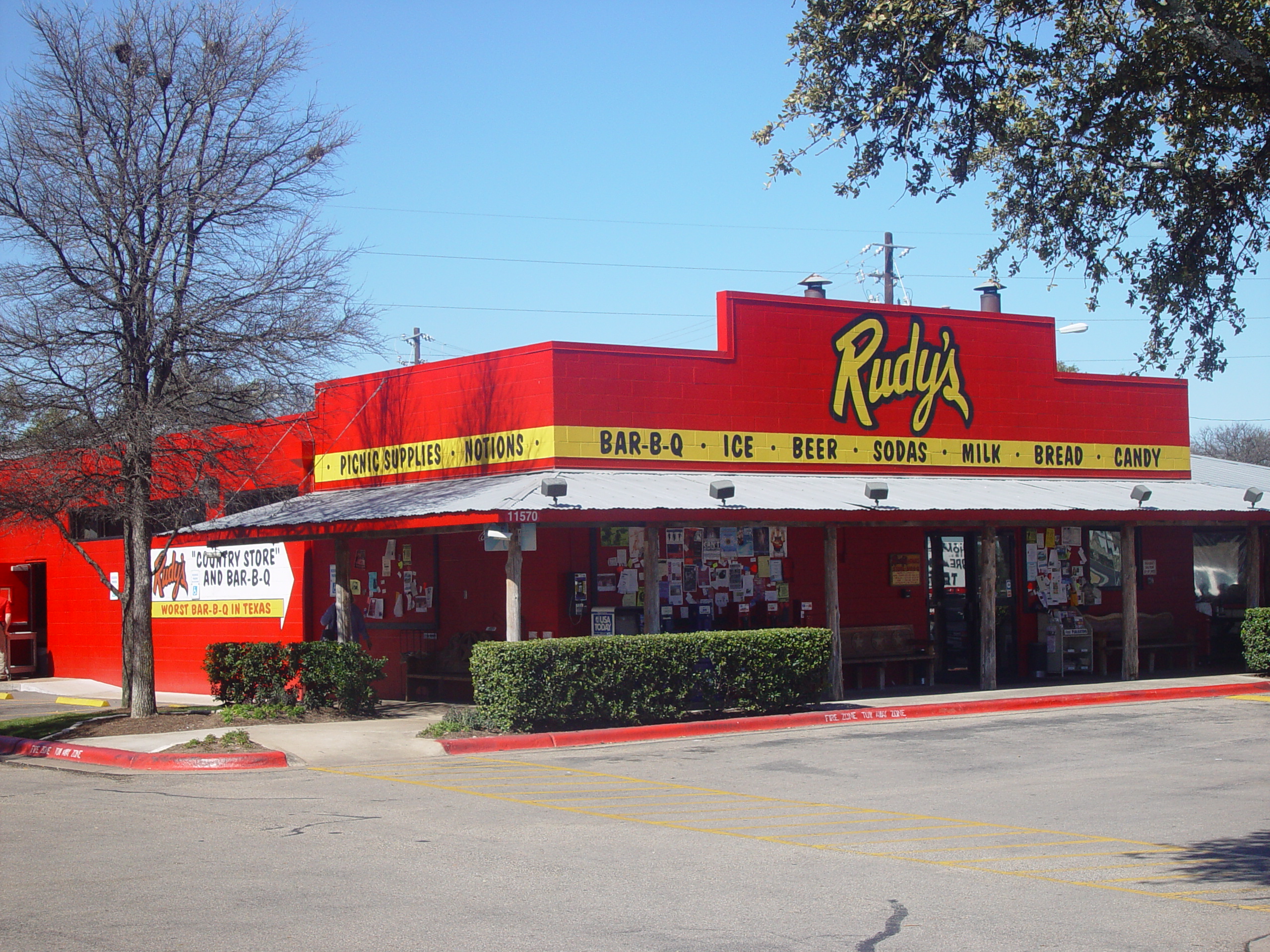 Gladys Hardy and Rudy's BBQ