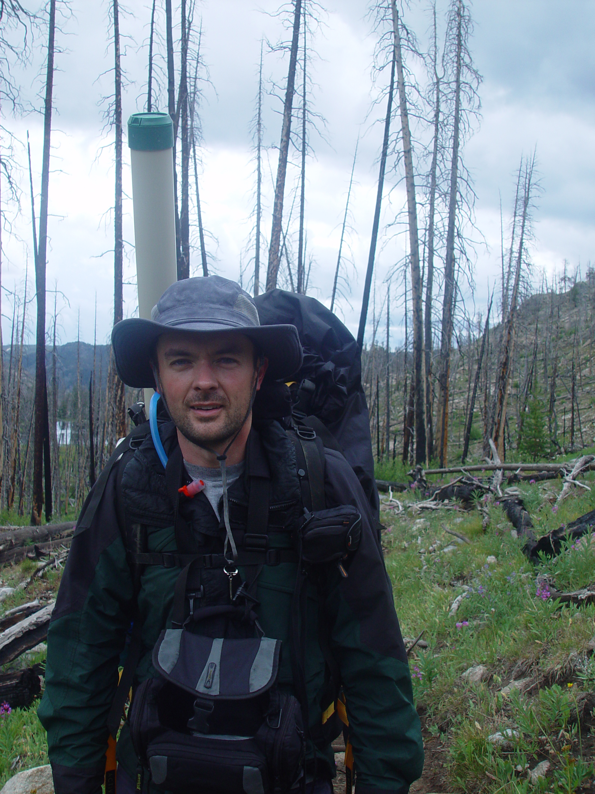 2009 Wind River Trip - Day 2 - Lake Ethel to Mount Victor