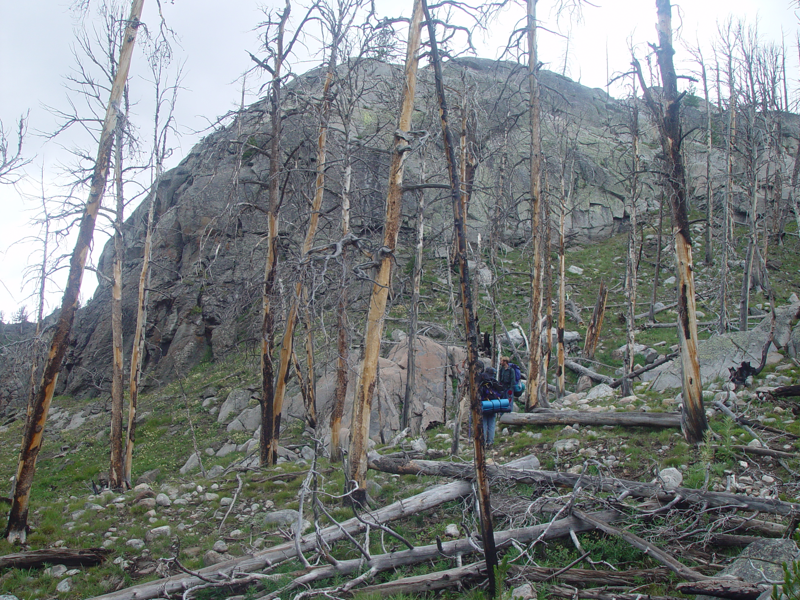 2009 Wind River Trip - Day 2 - Lake Ethel to Mount Victor