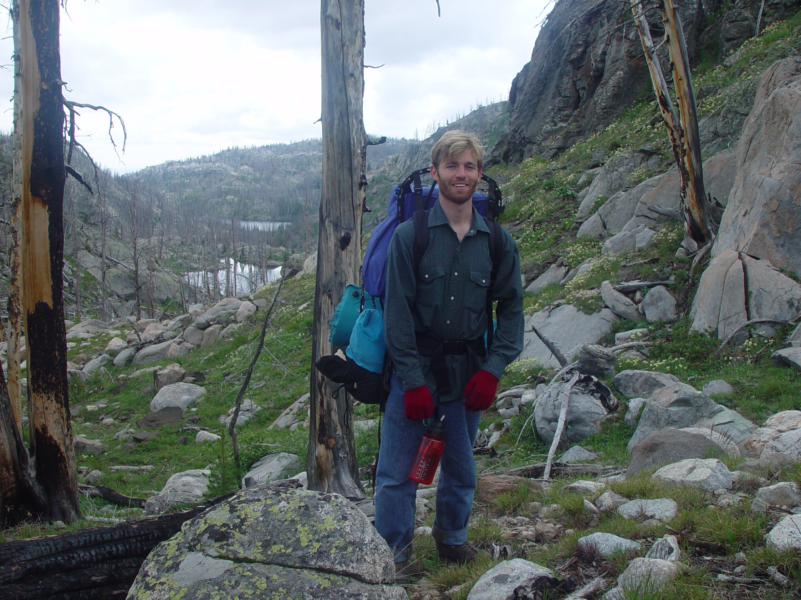 2009 Wind River Trip - Day 2 - Lake Ethel to Mount Victor