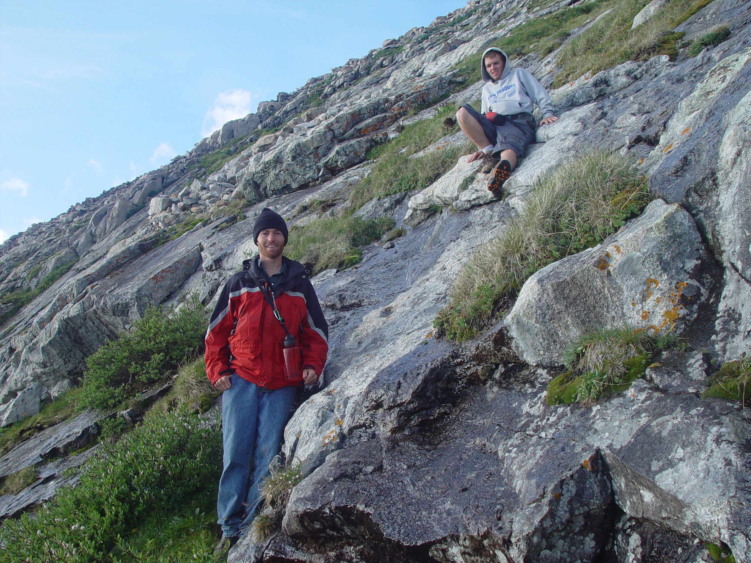 2009 Wind River Trip - Day 3 - Climbing Mount Victor