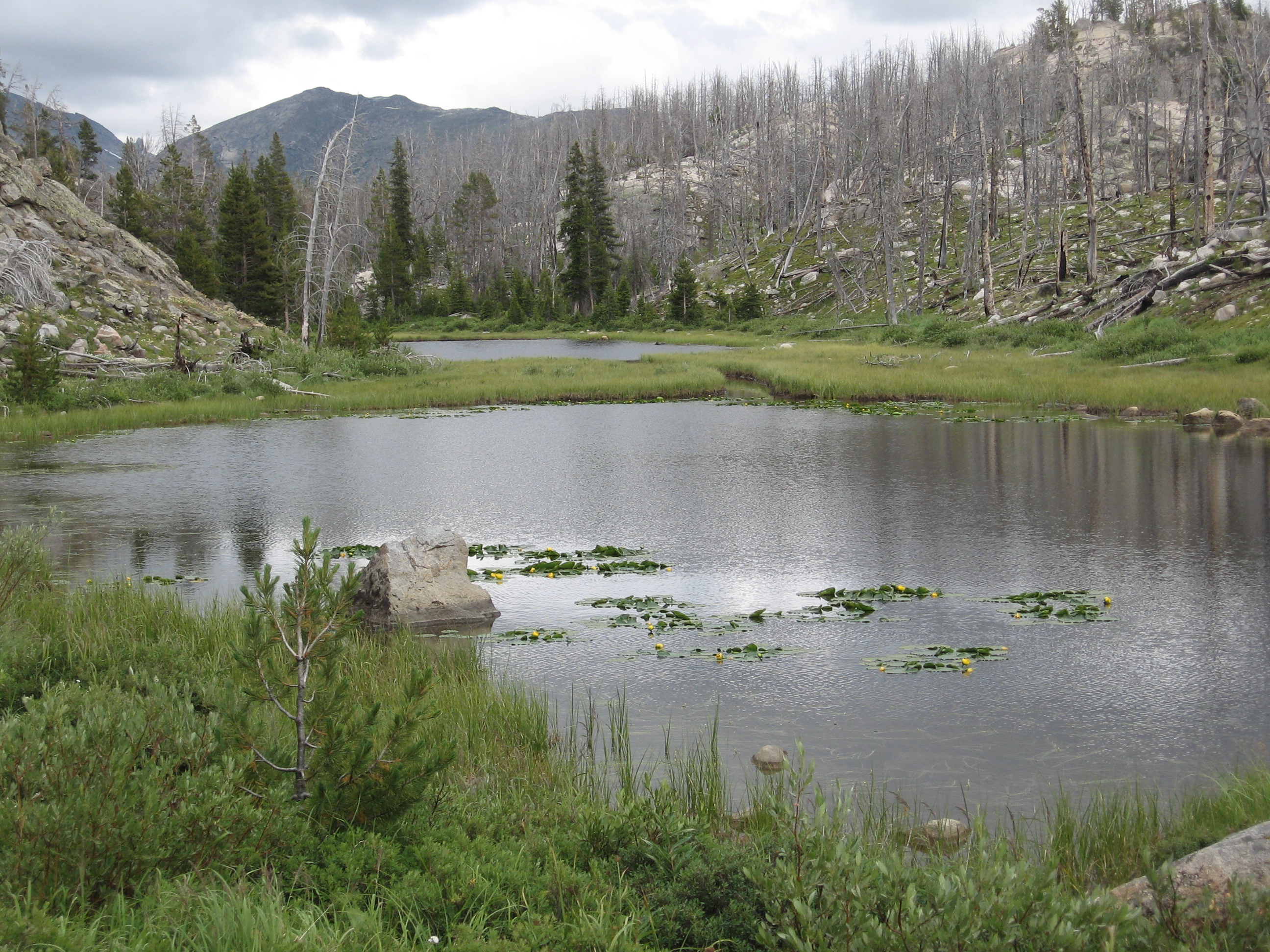 2009 Wind River Trip - Day 2 - Lake Ethel to Mount Victor