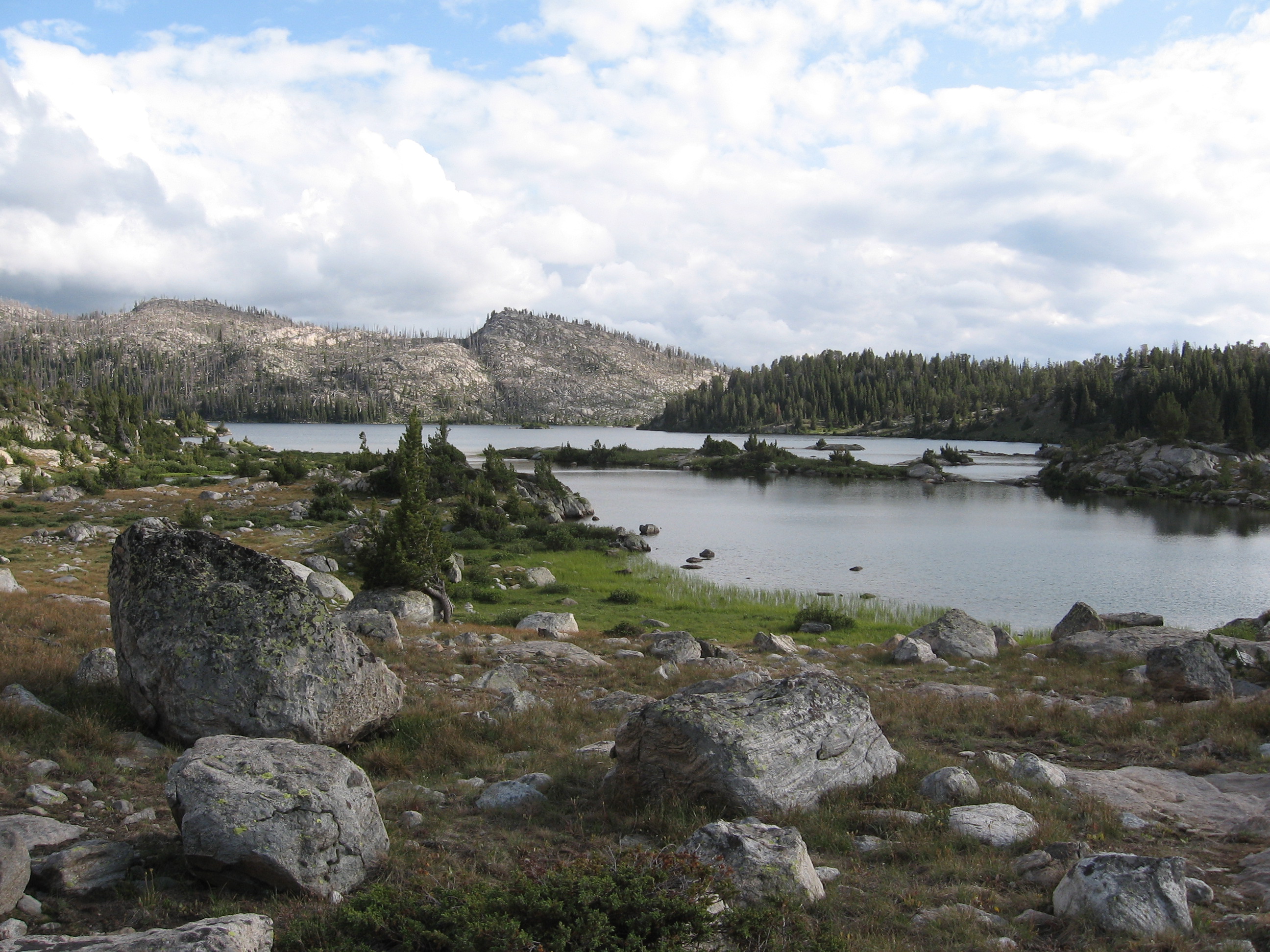 2009 Wind River Trip - Day 2 - Lake Ethel to Mount Victor