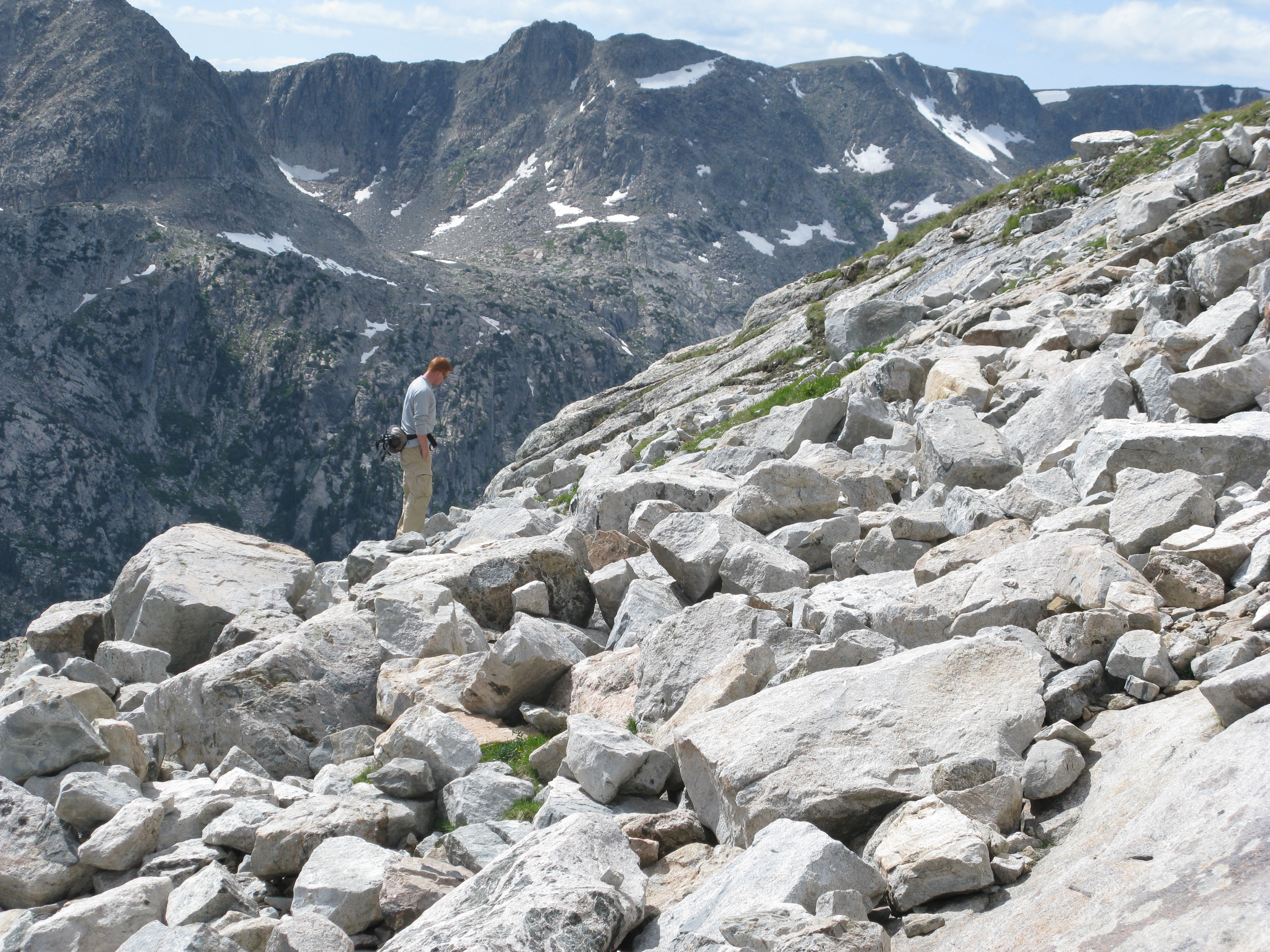 2009 Wind River Trip - Day 3 - Climbing Mount Victor