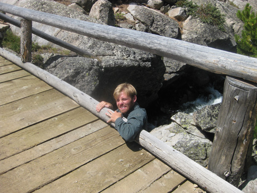 2009 Wind River Trip - Day 6 - Mount Victor to Boulder Lake