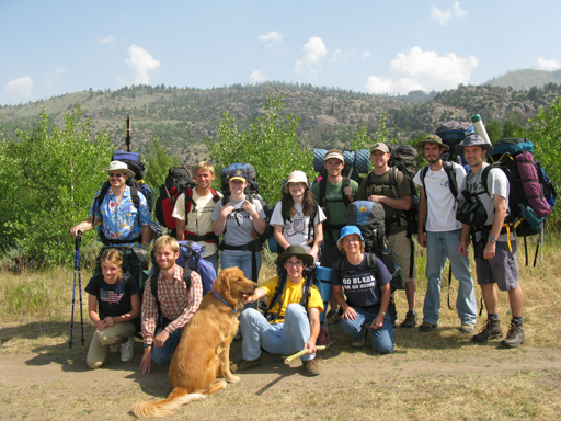 2009 Wind River Trip - Day 1 - Boulder Lake to Lake Ethel