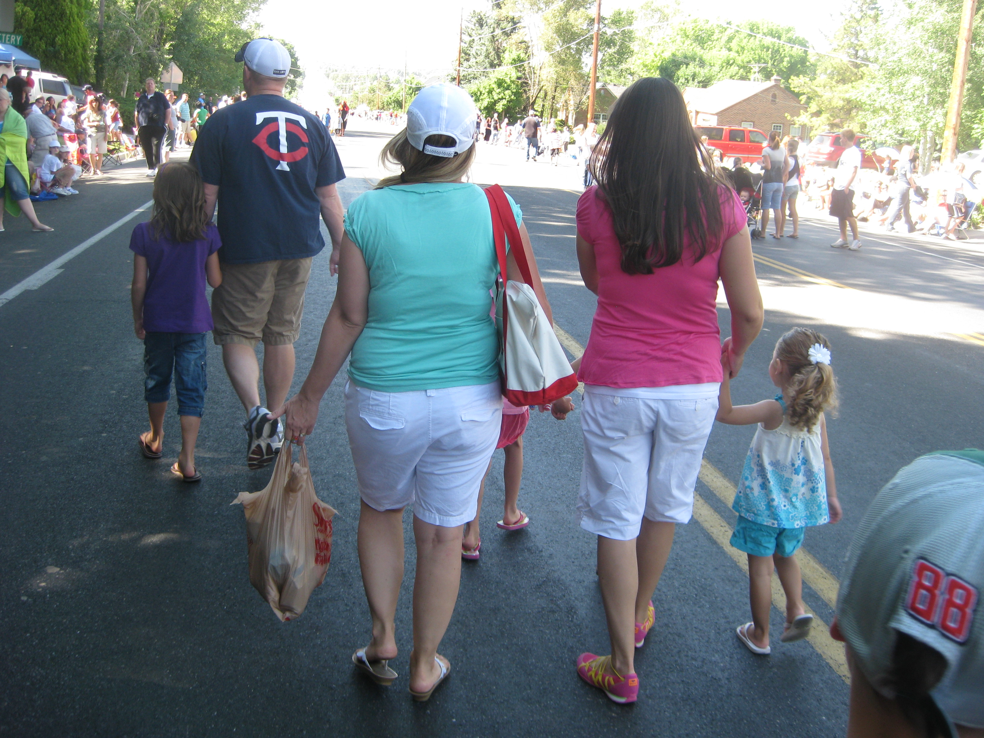 2010 July 4th Vacation - Day 1 - Pleasant View Parade & Cherry Days