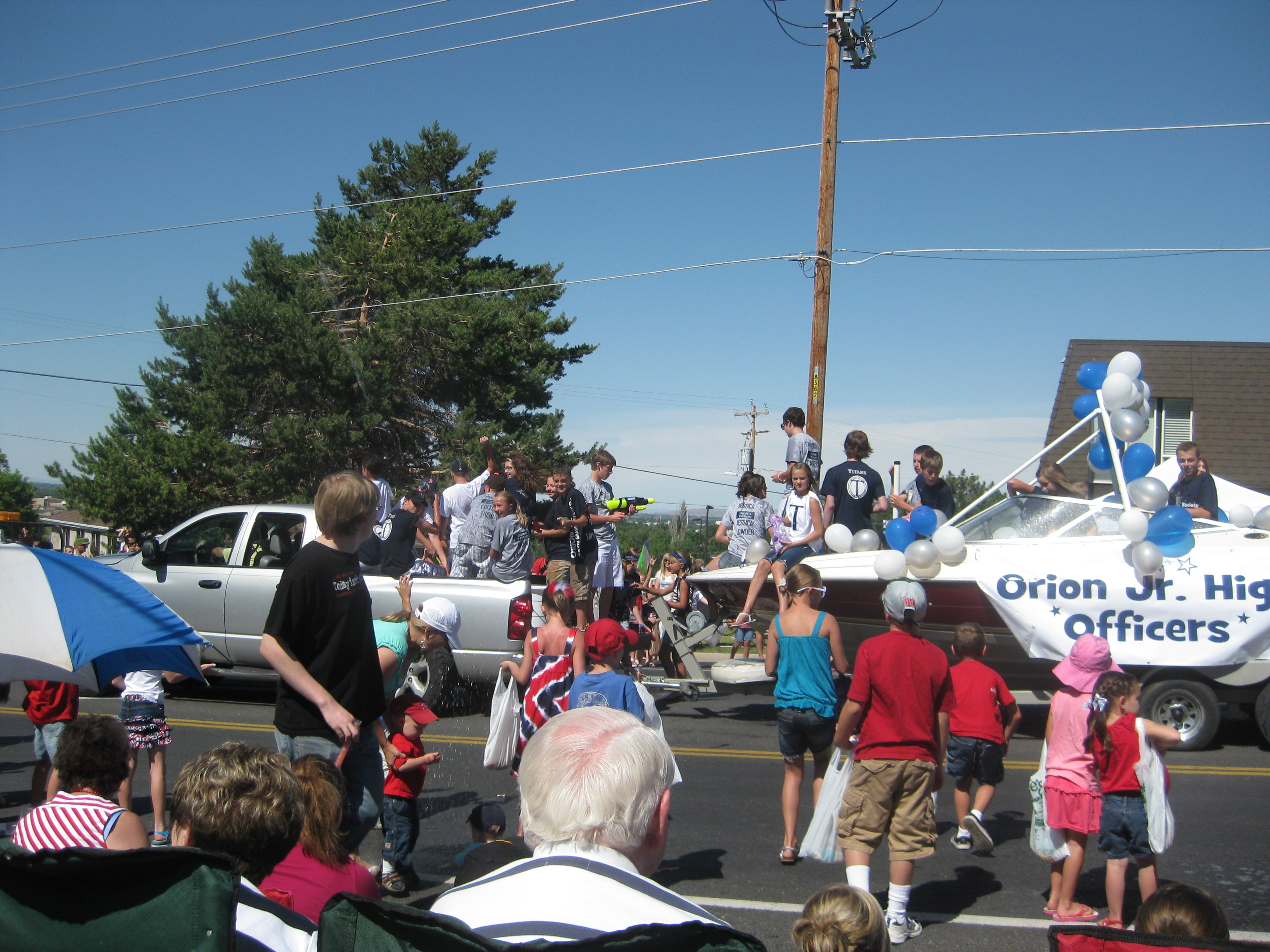 2010 July 4th Vacation - Day 1 - Pleasant View Parade & Cherry Days