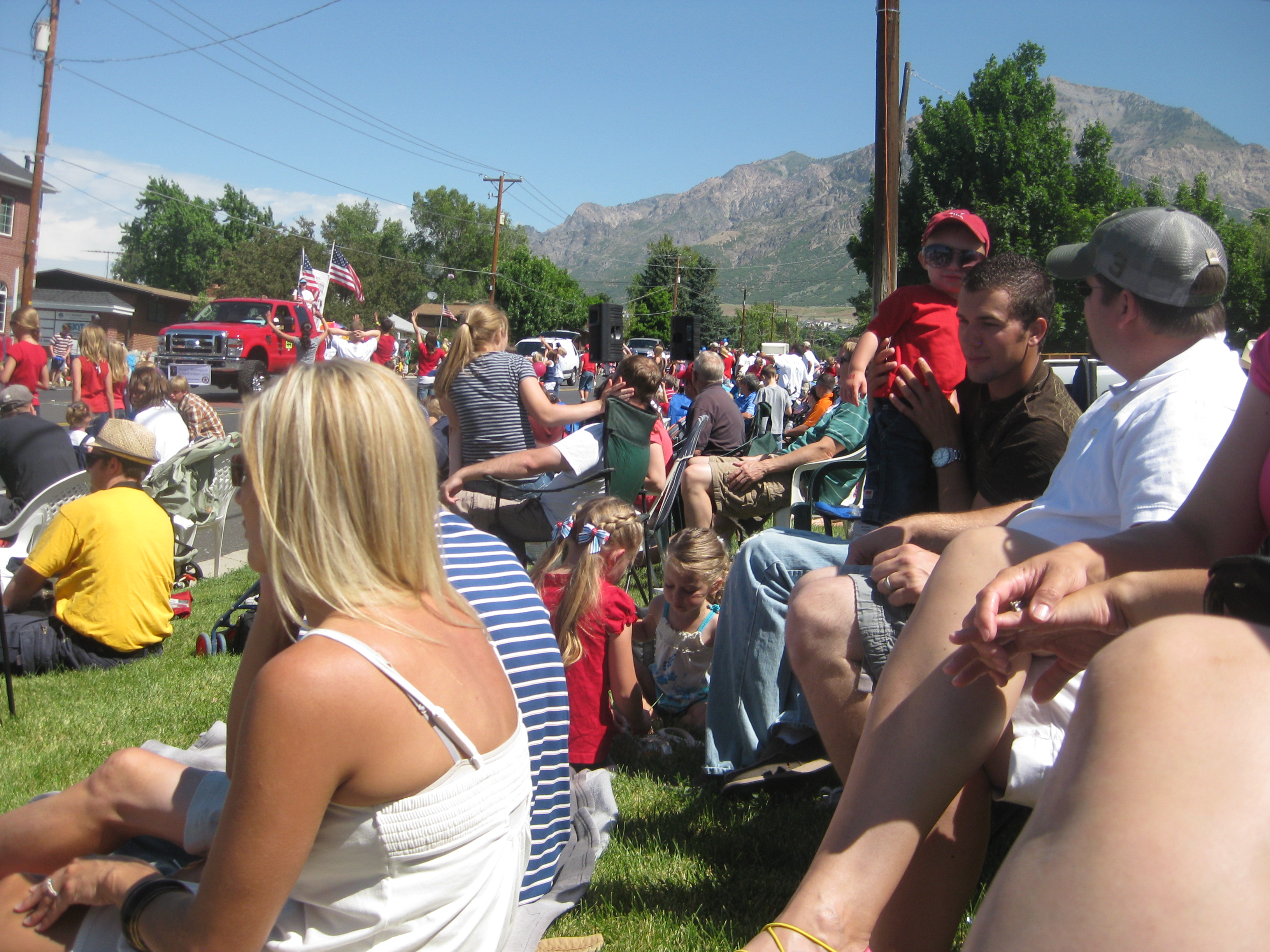 2010 July 4th Vacation - Day 1 - Pleasant View Parade & Cherry Days