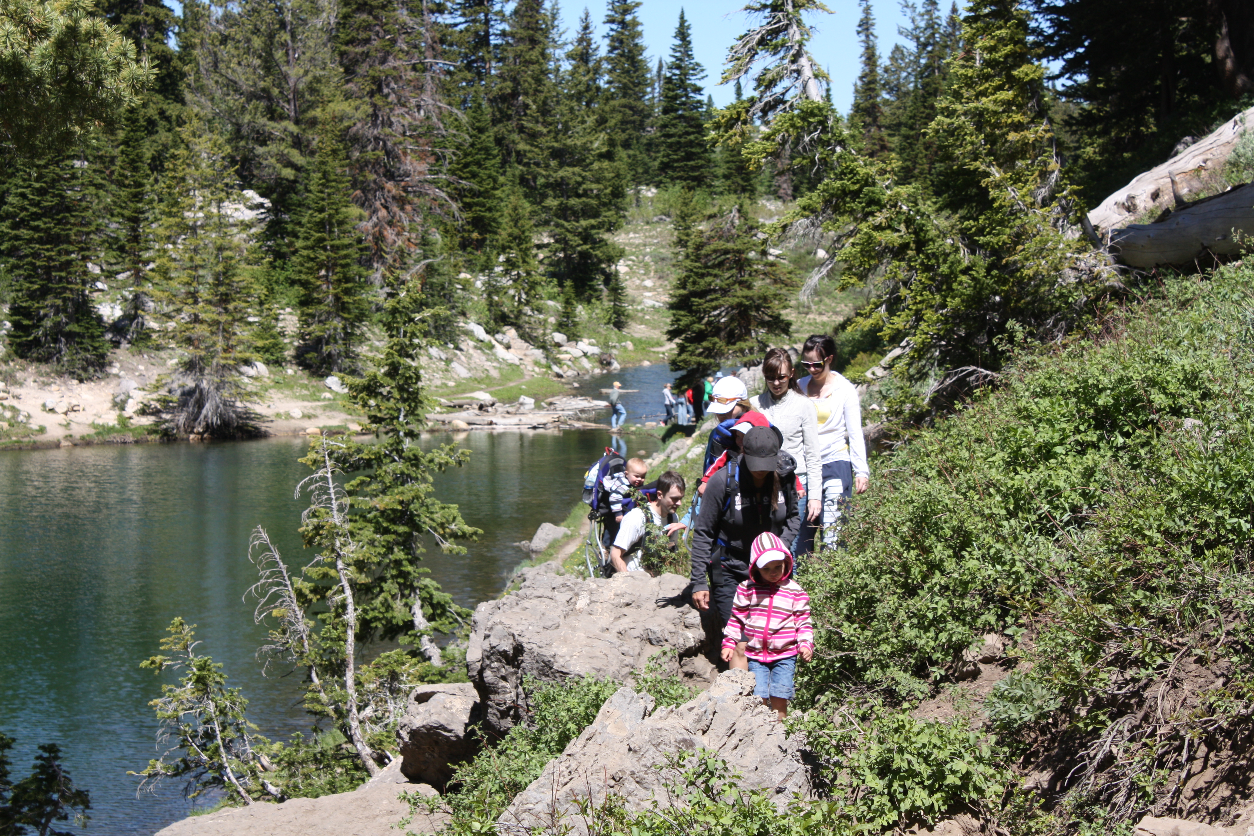 2010 July 4th Vacation - Day 3 - Bloomington Lake, Idaho & Bear Lake, Utah