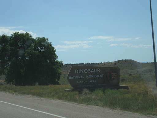2010 July 4th Vacation - Day 7 - Vernal, Utah, Dinosaur, Colorado, Dinosaur National Park, Zack's 1st Fish, Mirror Lake, Utah
