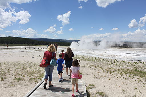 2011 July Break - Yellowstone (Old Faithful Geyser, Buffalo, Bee Semi Truck Crash, Pocatello)