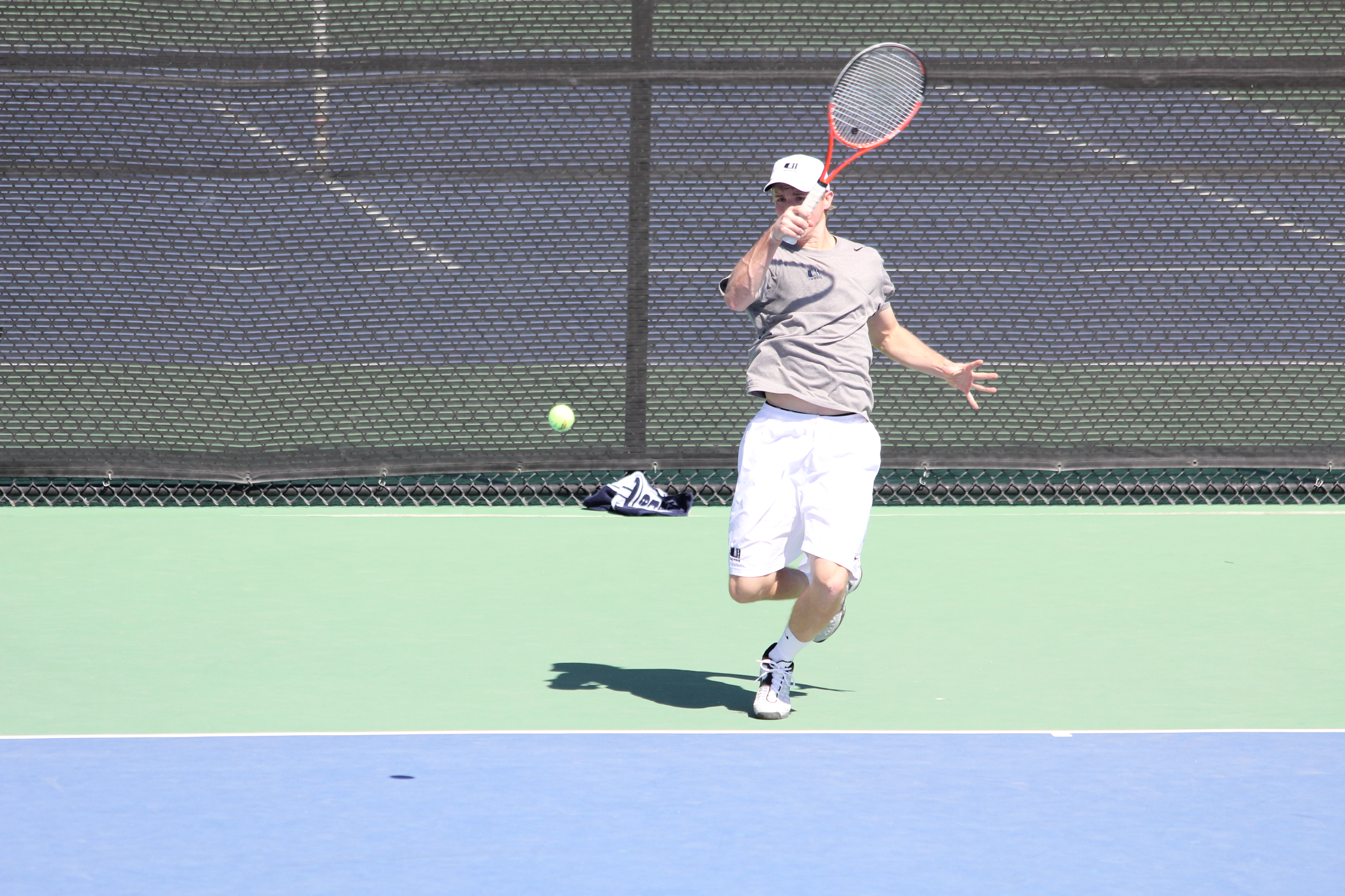 2012 Cabo Family Trip - Day 1 - Las Vegas (Nate Playing USU Tennis, Swimming)