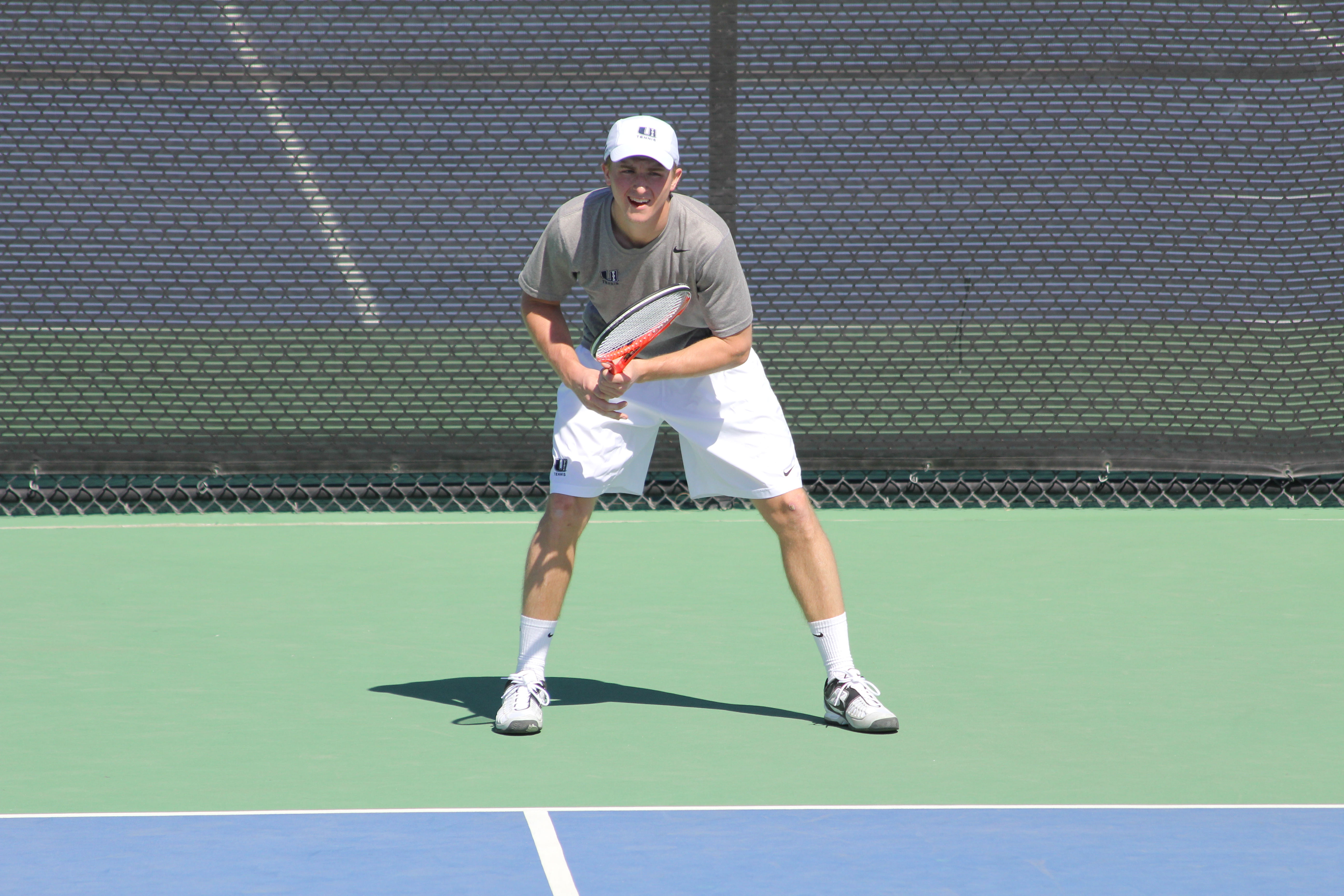 2012 Cabo Family Trip - Day 1 - Las Vegas (Nate Playing USU Tennis, Swimming)