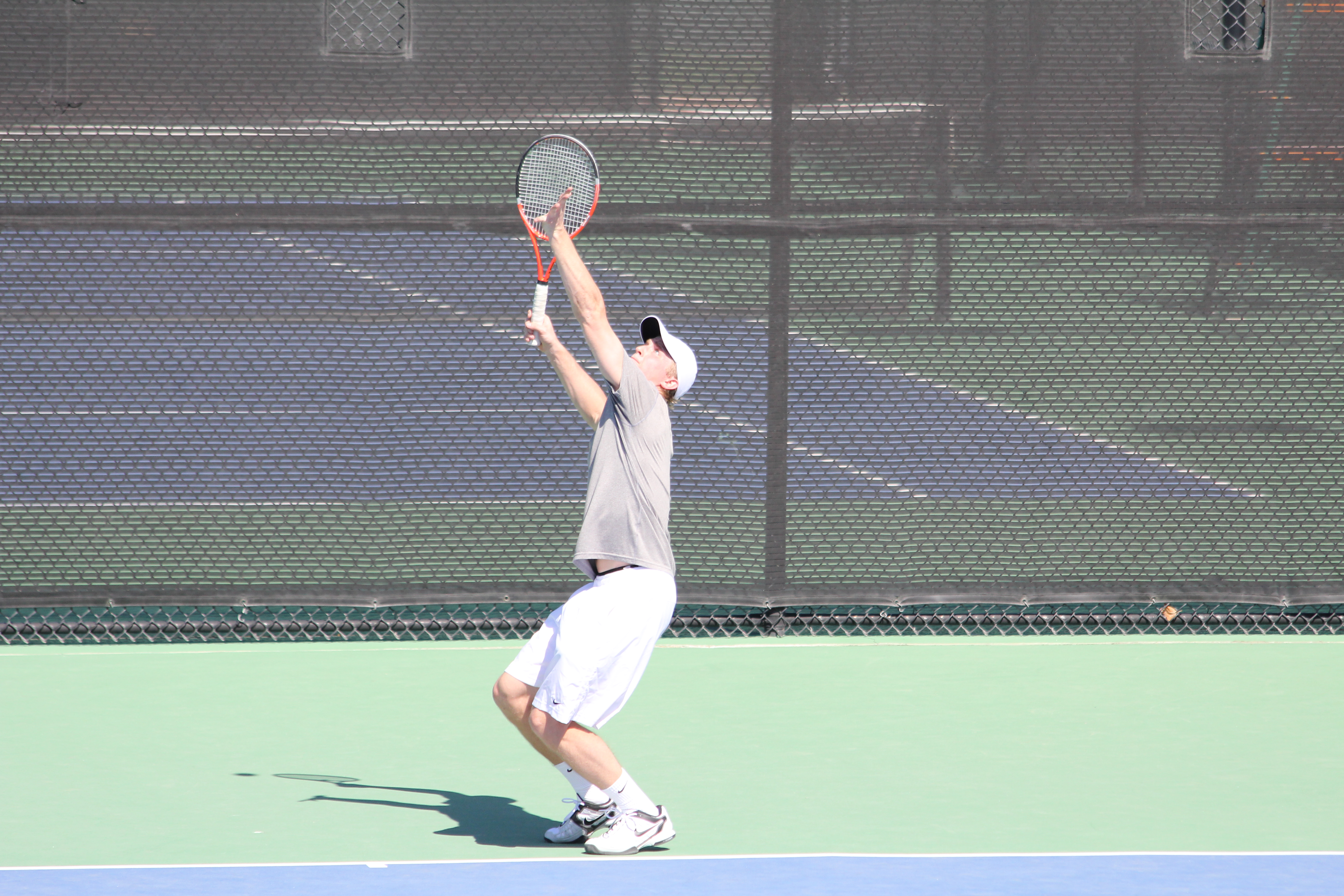 2012 Cabo Family Trip - Day 1 - Las Vegas (Nate Playing USU Tennis, Swimming)