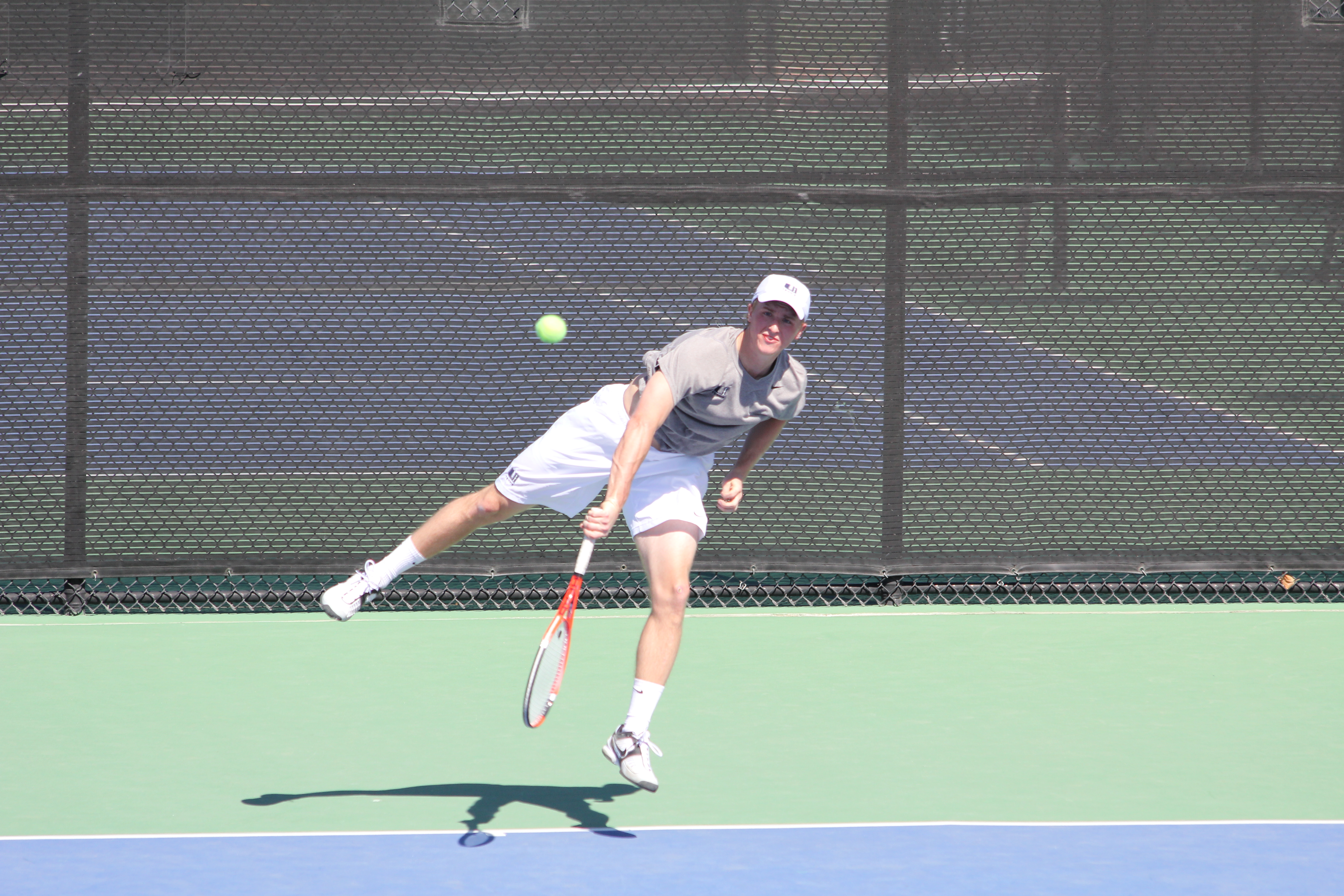 2012 Cabo Family Trip - Day 1 - Las Vegas (Nate Playing USU Tennis, Swimming)