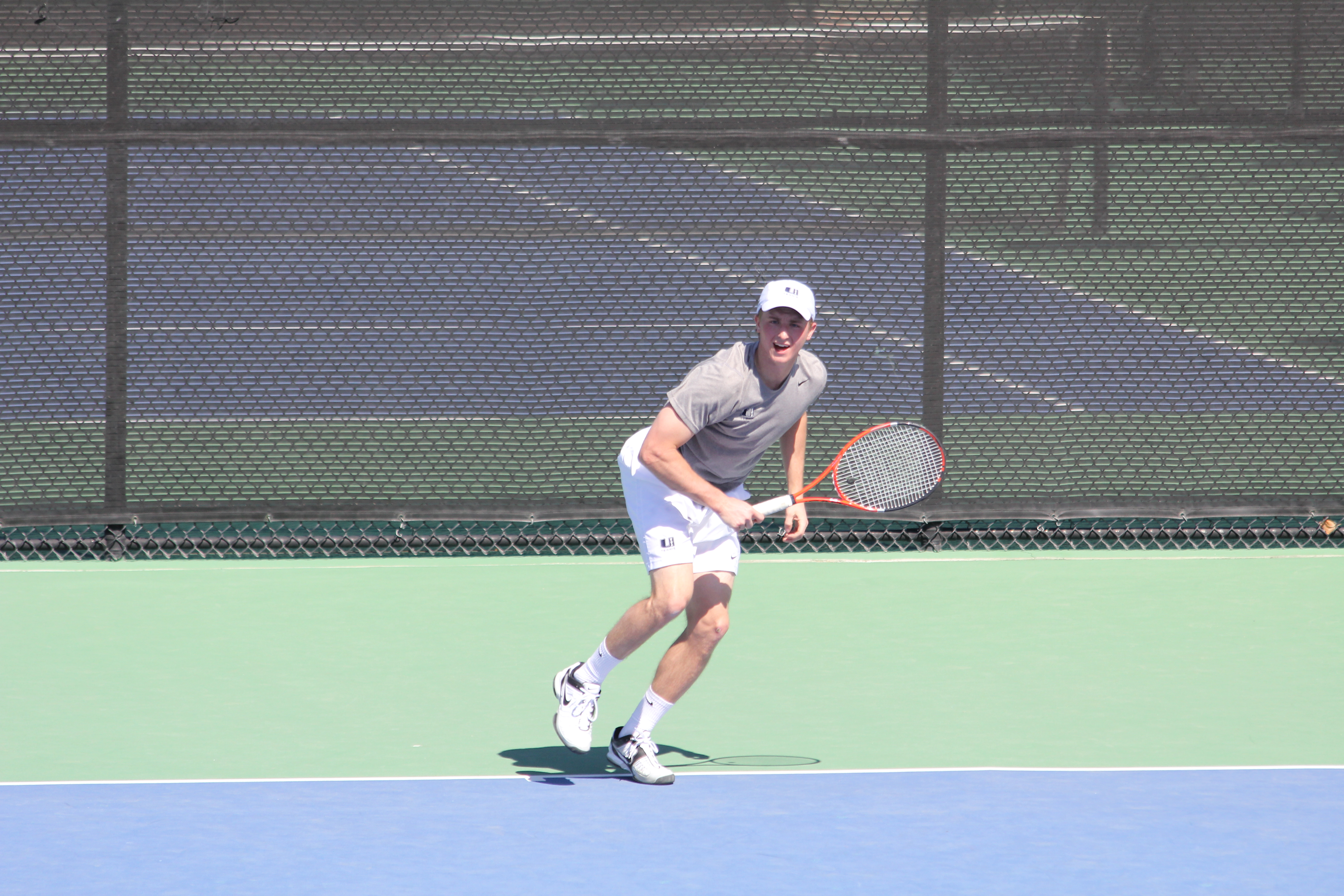2012 Cabo Family Trip - Day 1 - Las Vegas (Nate Playing USU Tennis, Swimming)