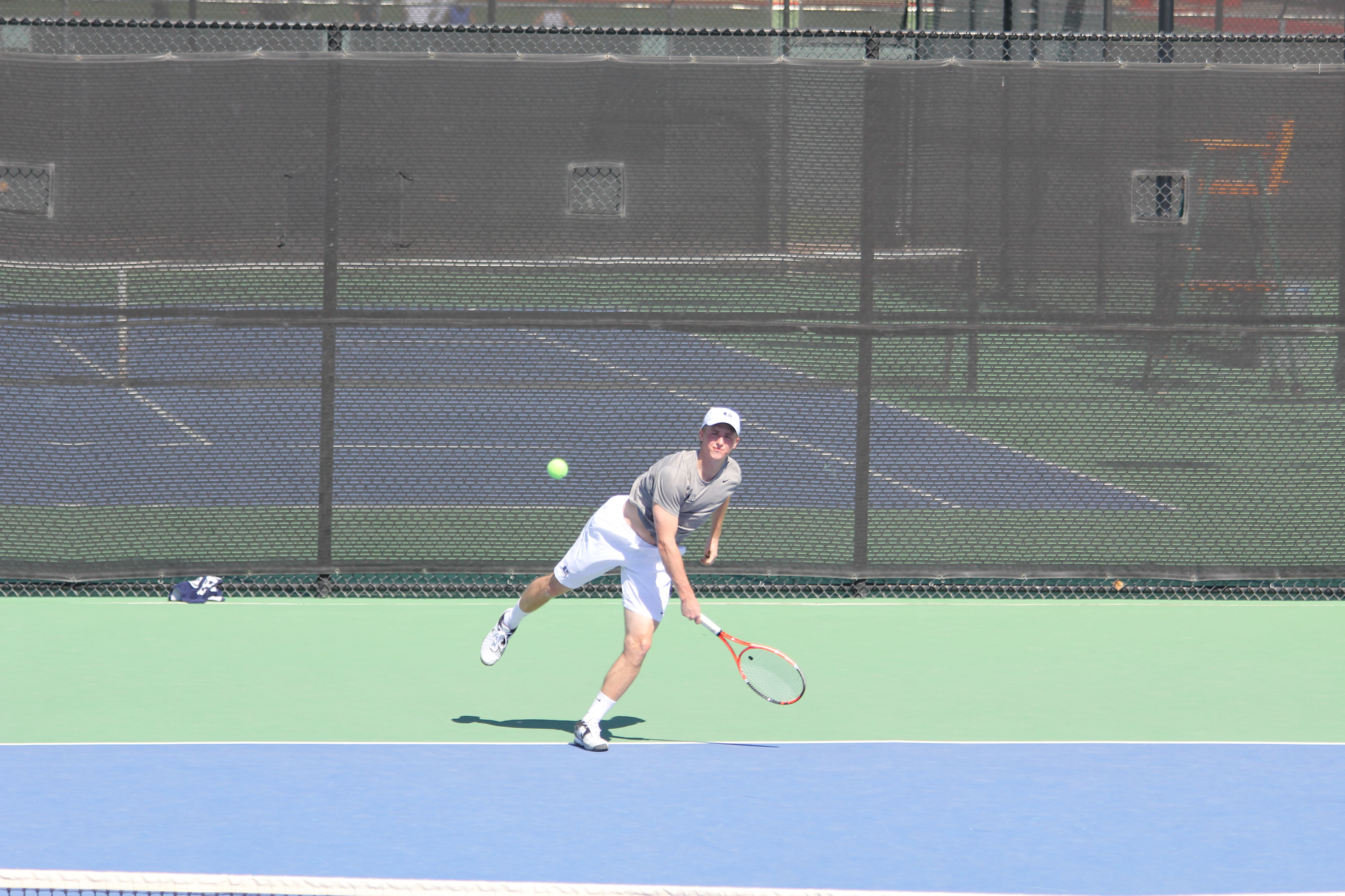 2012 Cabo Family Trip - Day 1 - Las Vegas (Nate Playing USU Tennis, Swimming)