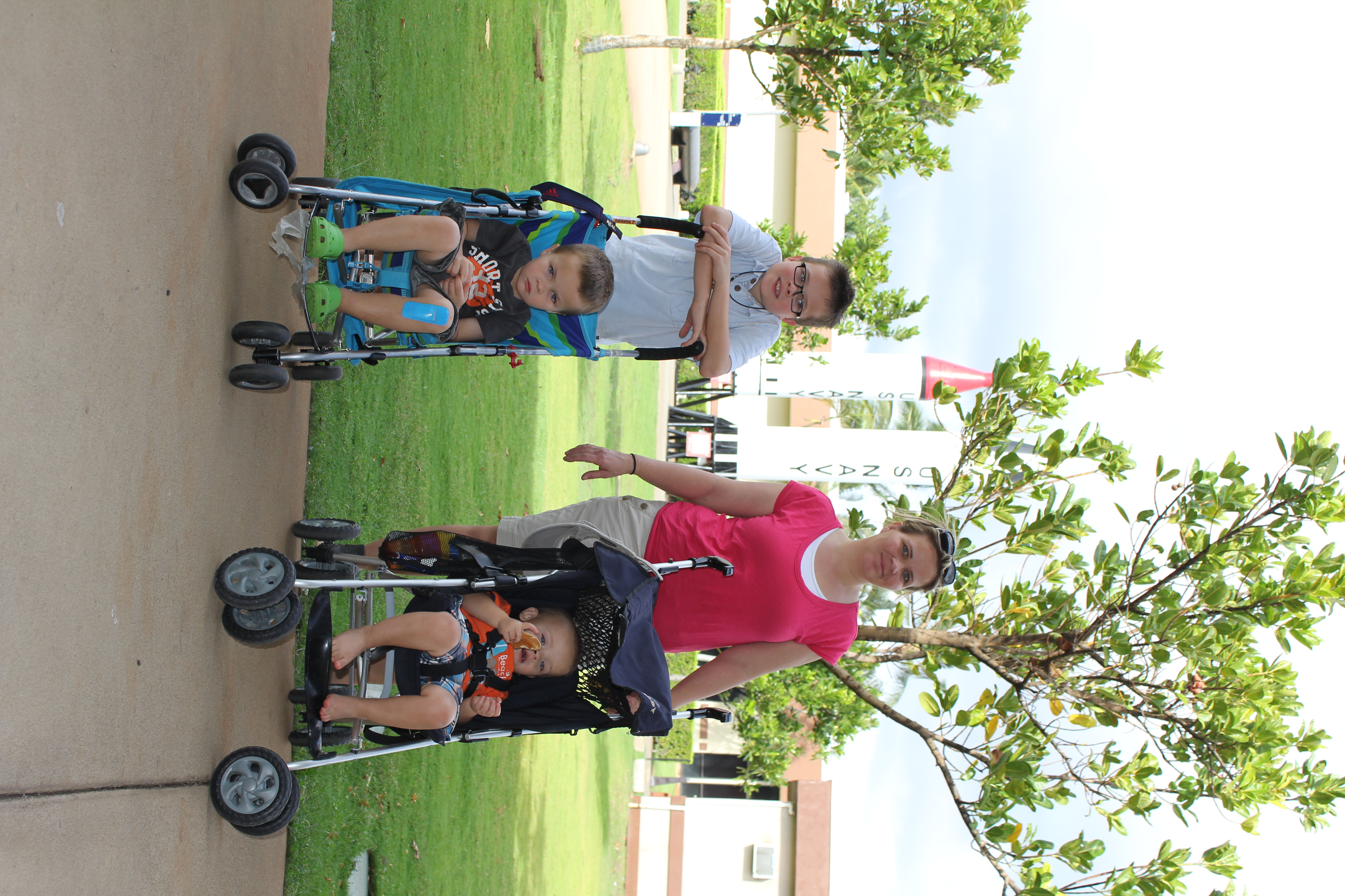 2012 Hawaii Family Trip - Day 3 (Billabong Pipe Masters Surfing Competition, McDonalds Taro Pie, Pearl Harbor Memorial, Diamond Head Crater Hike)