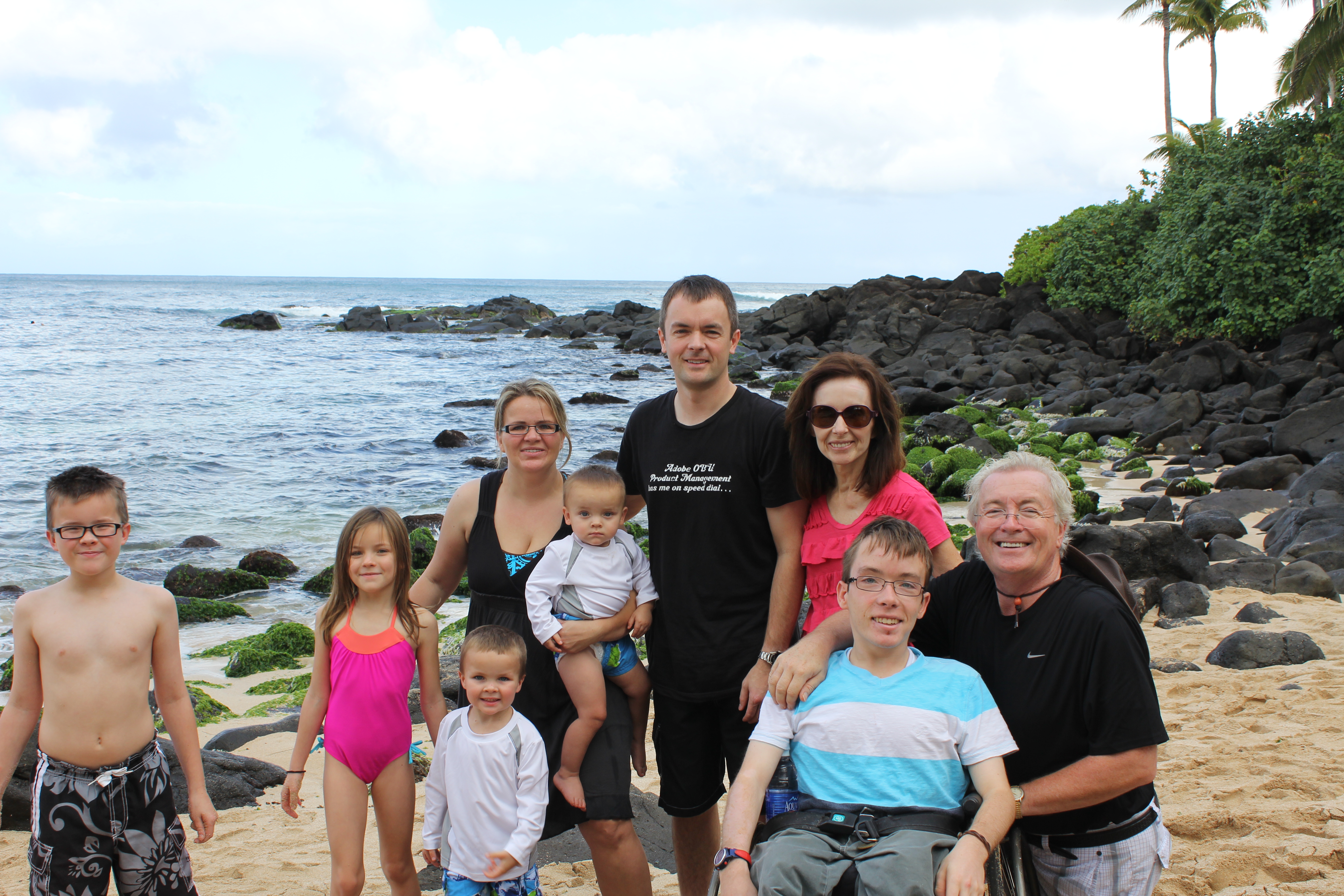 2012 Hawaii Family Trip - Day 4 (Kahuku Farmer's Market, Sea Turtles, Kahuku Farms Tour, Kahuku Shrimp)