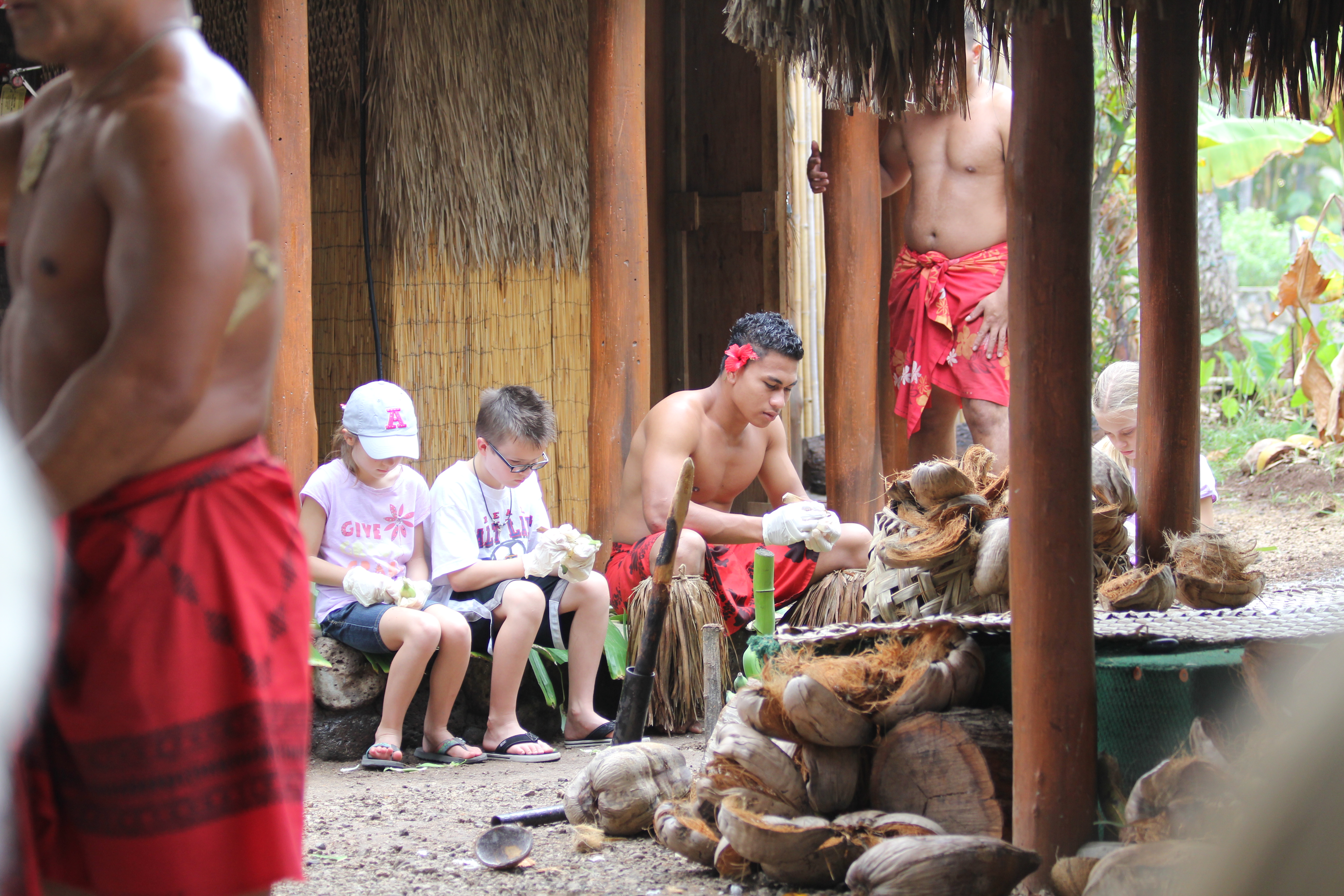 2012 Hawaii Family Trip - Day 7 (Polynesian Cultural Center, Ali'i Luau)