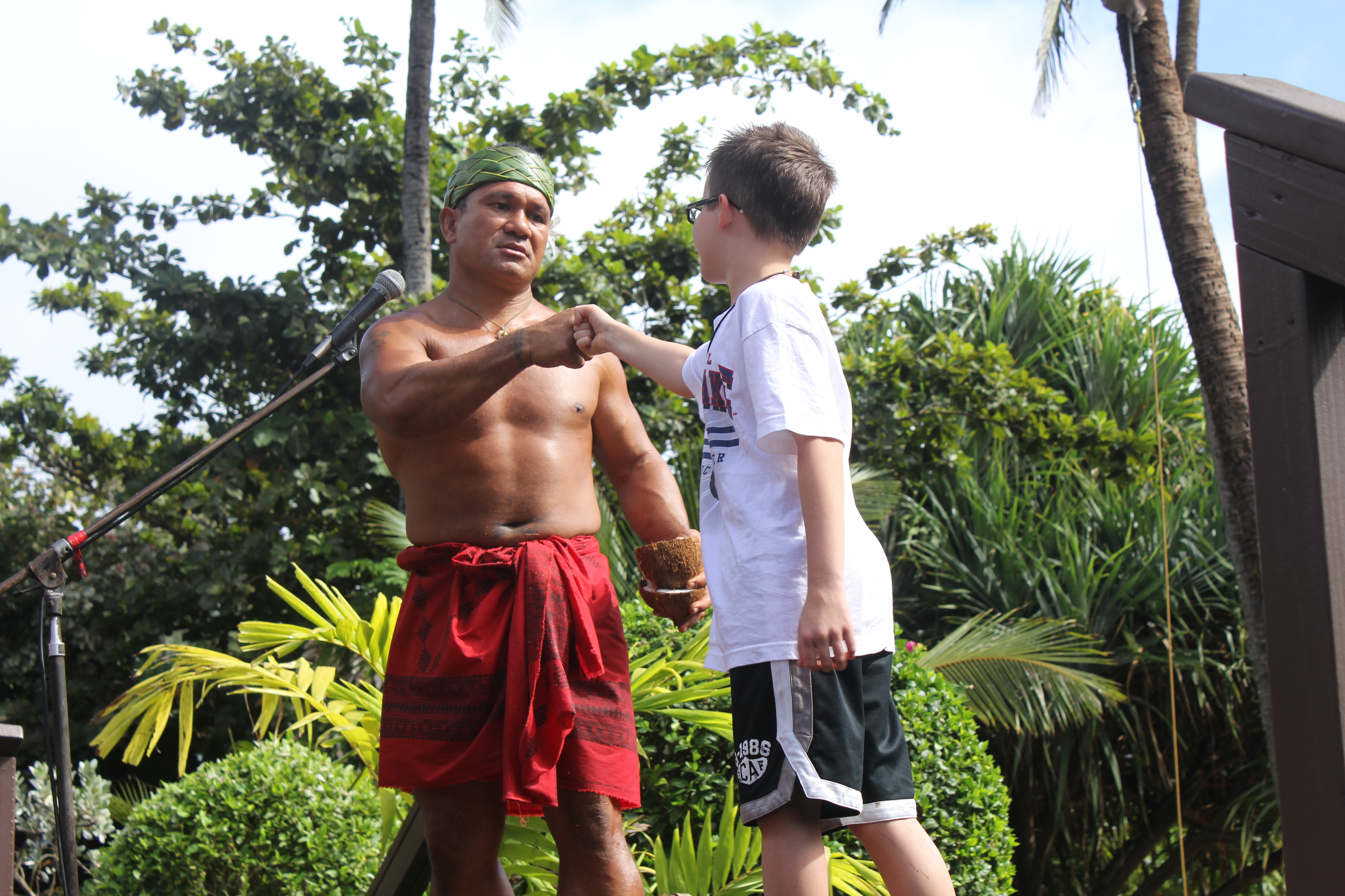 2012 Hawaii Family Trip - Day 7 (Polynesian Cultural Center, Ali'i Luau)