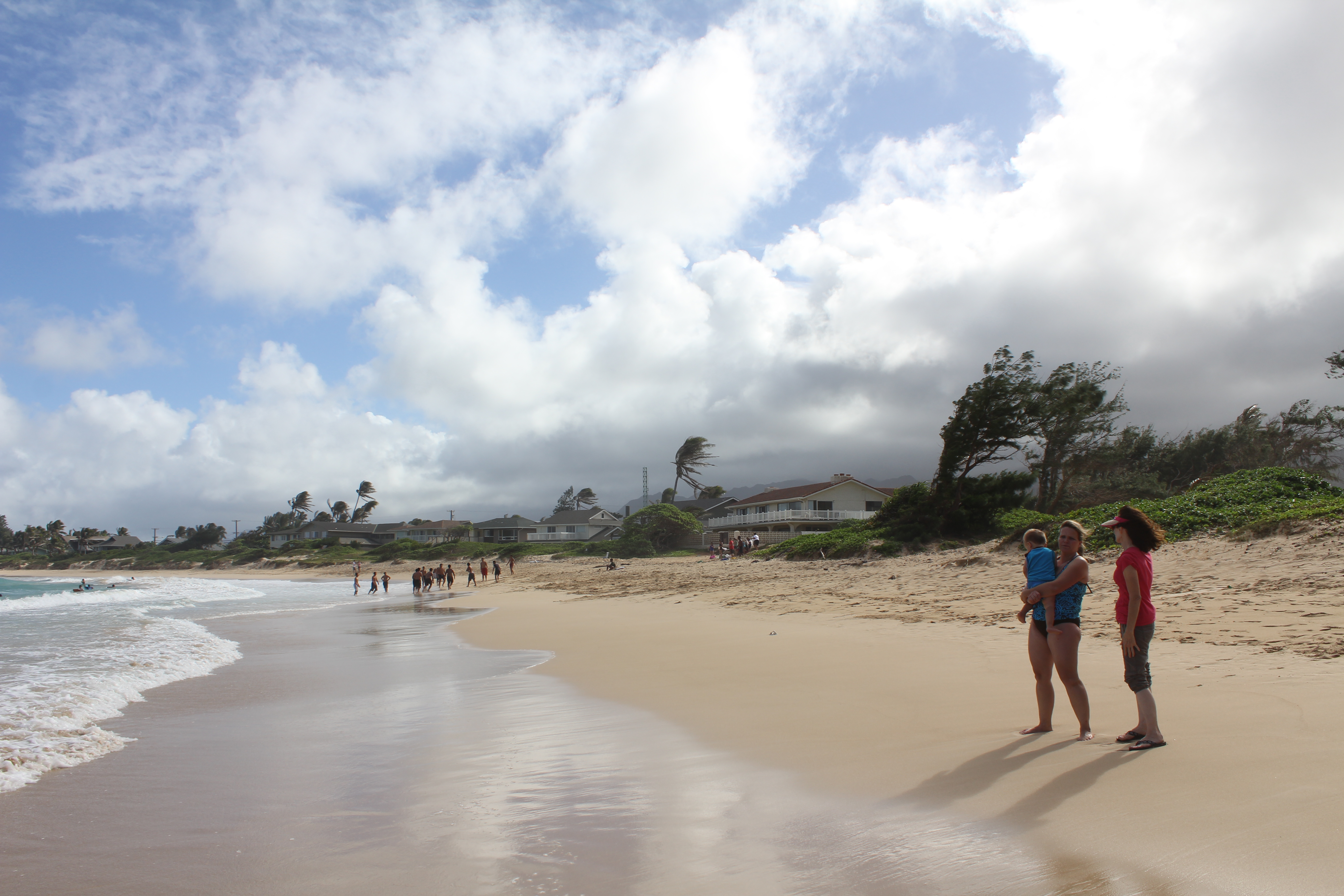 2012 Hawaii Family Trip - Day 10 (North Shore Tacos, Bodyboarding, Laie Hawaii Temple