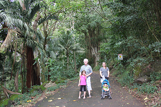 2012 Hawaii Family Trip - Day 5 (Waimea Falls, Ted's Bakery, WheresGeorge.com Dollar Bill)