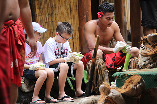 2012 Hawaii Family Trip - Day 7 (Polynesian Cultural Center, Ali'i Luau)