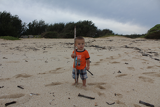 2012 Hawaii Family Trip - Day 13 (Hawaiian Shaved Ice, Romy's Kahuku Prawns & Shrimp, Catching Frogs