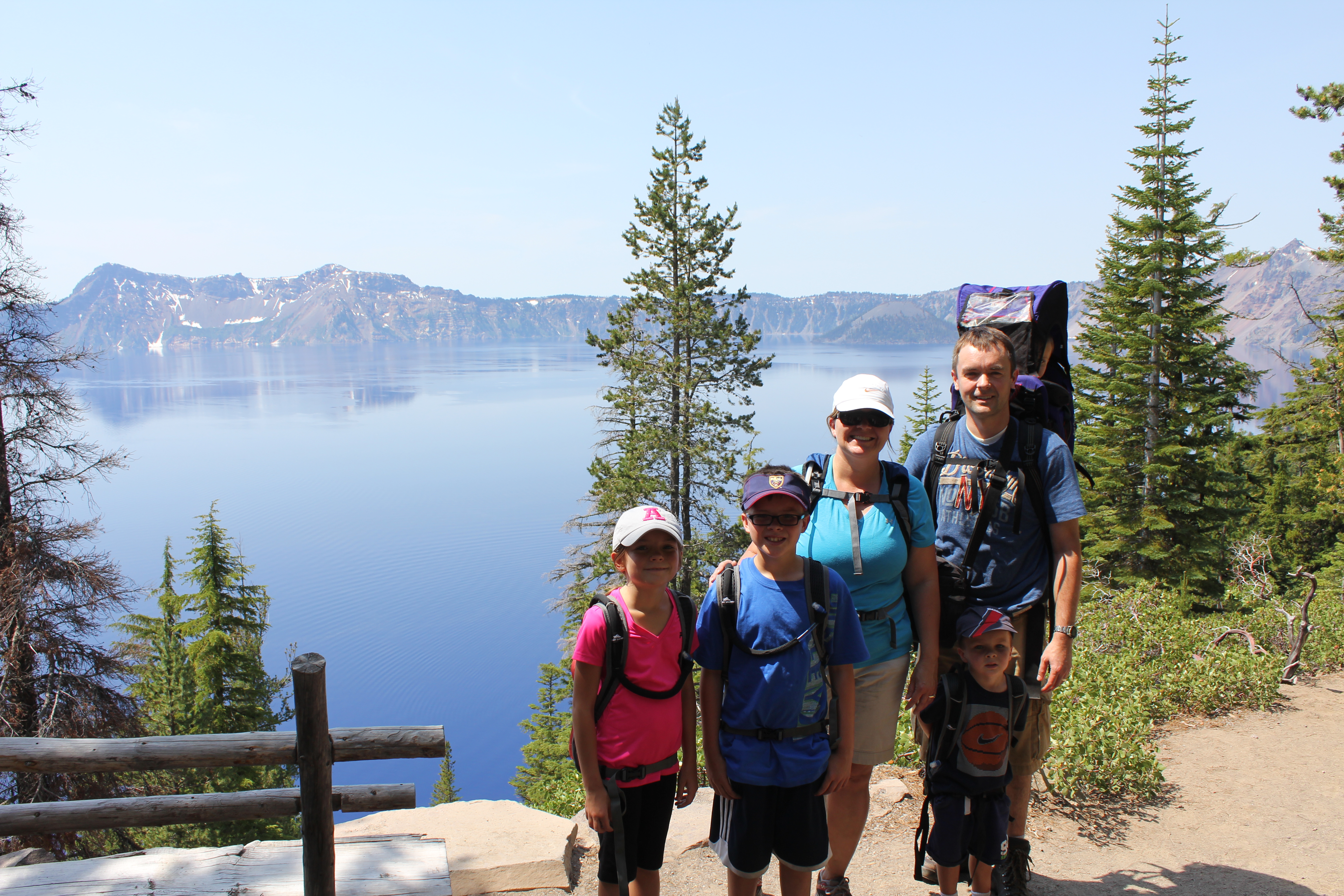 2013 July Break - Crater Lake National Park, Watson Falls