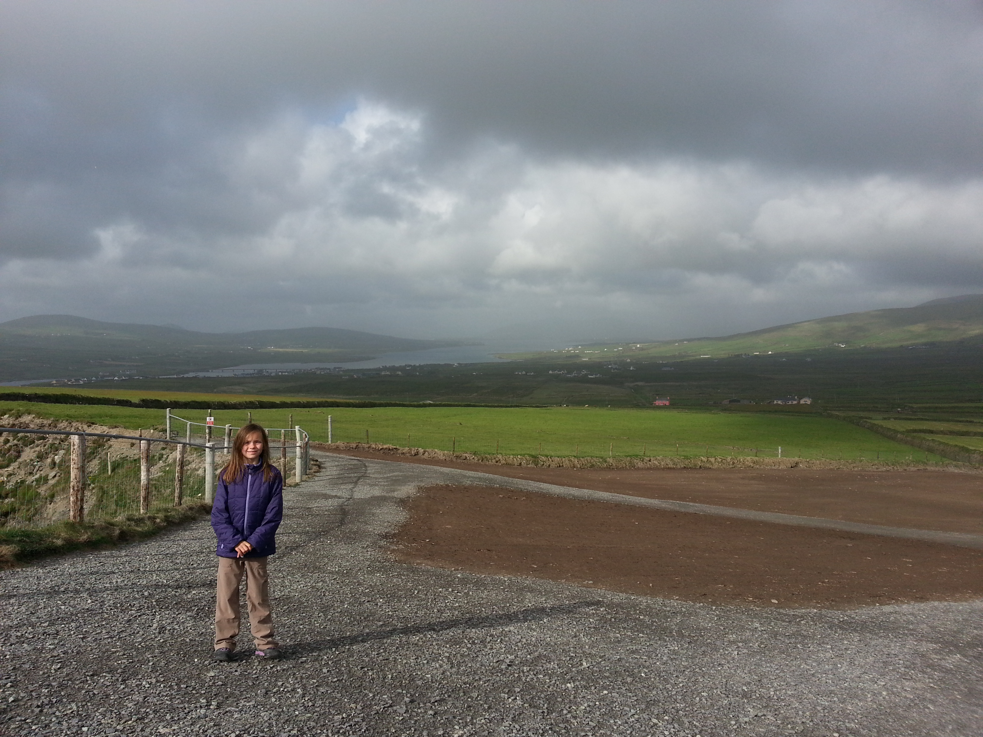 2014 Europe Trip Day 5 - Ireland (Church in Tralee, Blennerville Windmill, Dingle Peninsula, Conor Pass, Ventry Beach, Dunbeg Fort, Irish Potato Famine, Gallarus Oratory, Ring of Kerry, Valentia Island, The Kerry Cliffs, Ballinskelligs Castle and Beach)