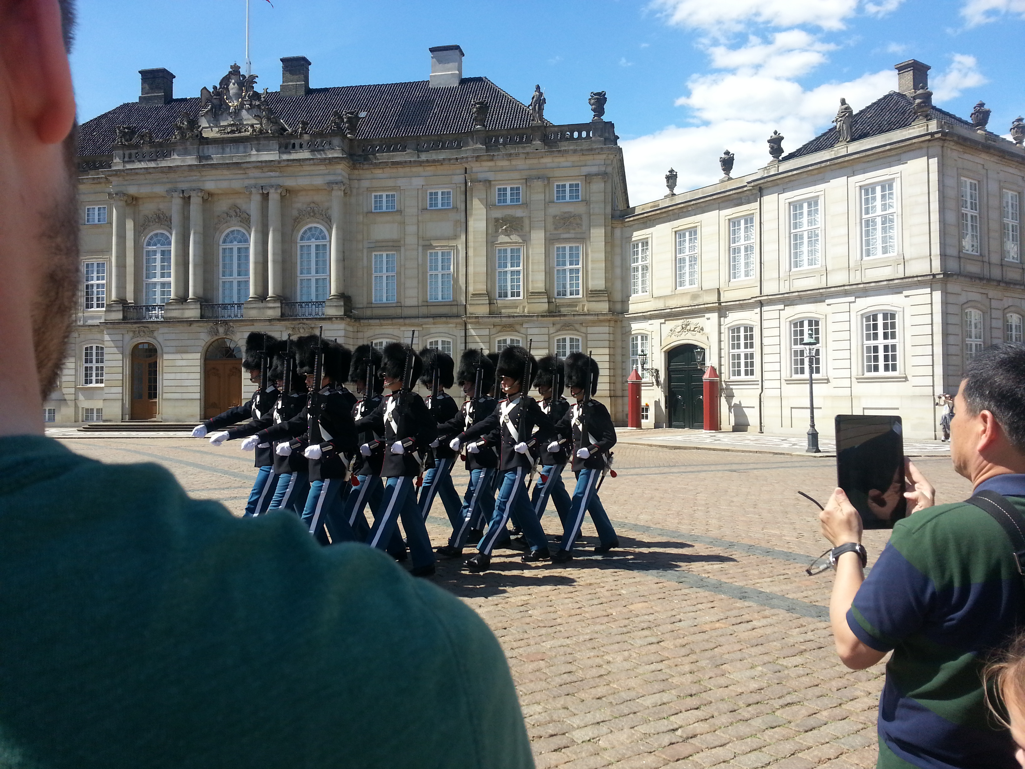 2014 Europe Trip Day 12 - Denmark (Copenhagen, The Little Mermaid Statue, Changing of the Guard (Vagtparade) Amalienborg Palace, The Marble Church (Frederiks Church), Nyhavn, Canal Boat Tour, The Church of Our Lady (Christus), Somods Bolcher Danish Candy)