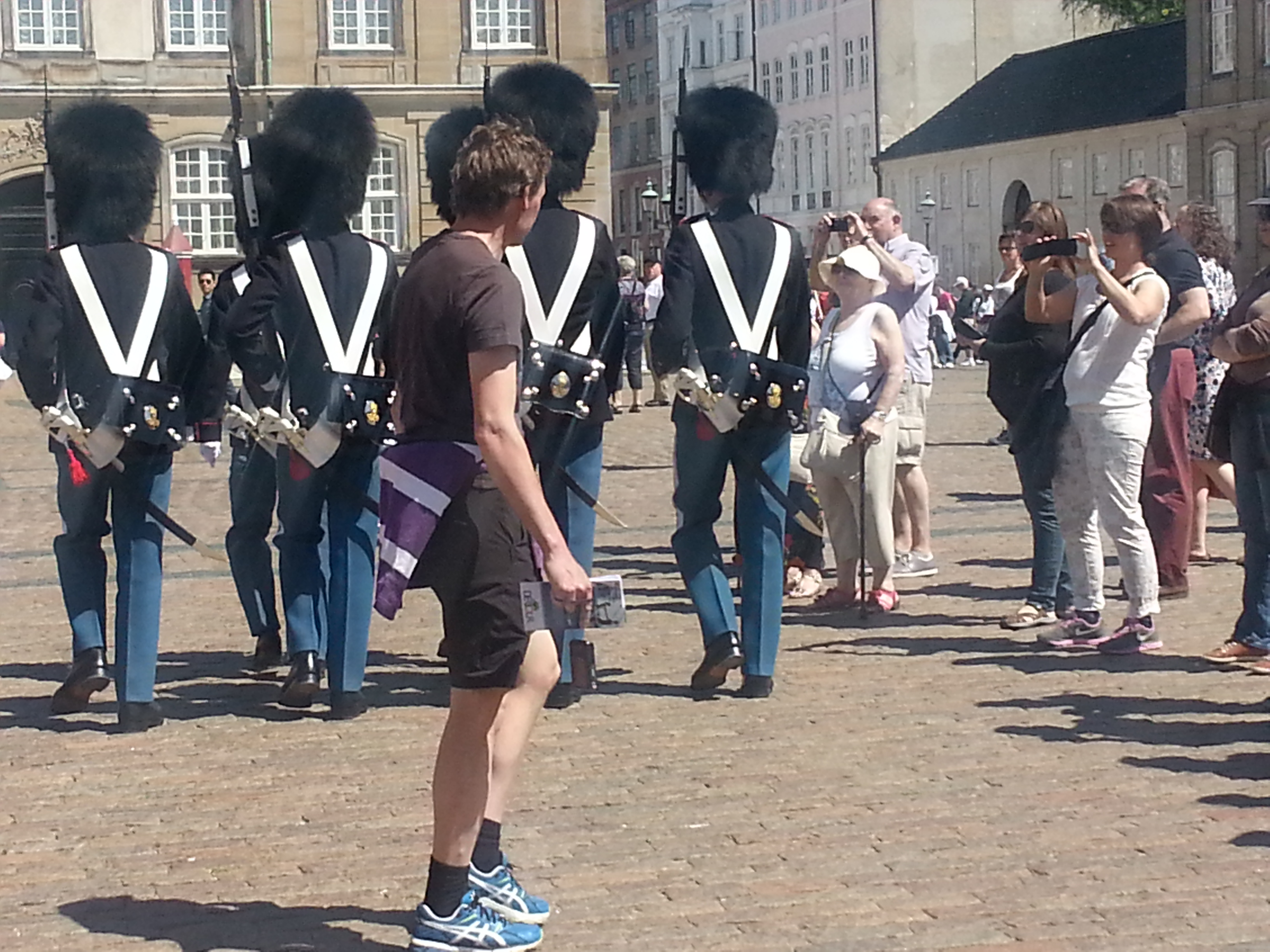 2014 Europe Trip Day 12 - Denmark (Copenhagen, The Little Mermaid Statue, Changing of the Guard (Vagtparade) Amalienborg Palace, The Marble Church (Frederiks Church), Nyhavn, Canal Boat Tour, The Church of Our Lady (Christus), Somods Bolcher Danish Candy)